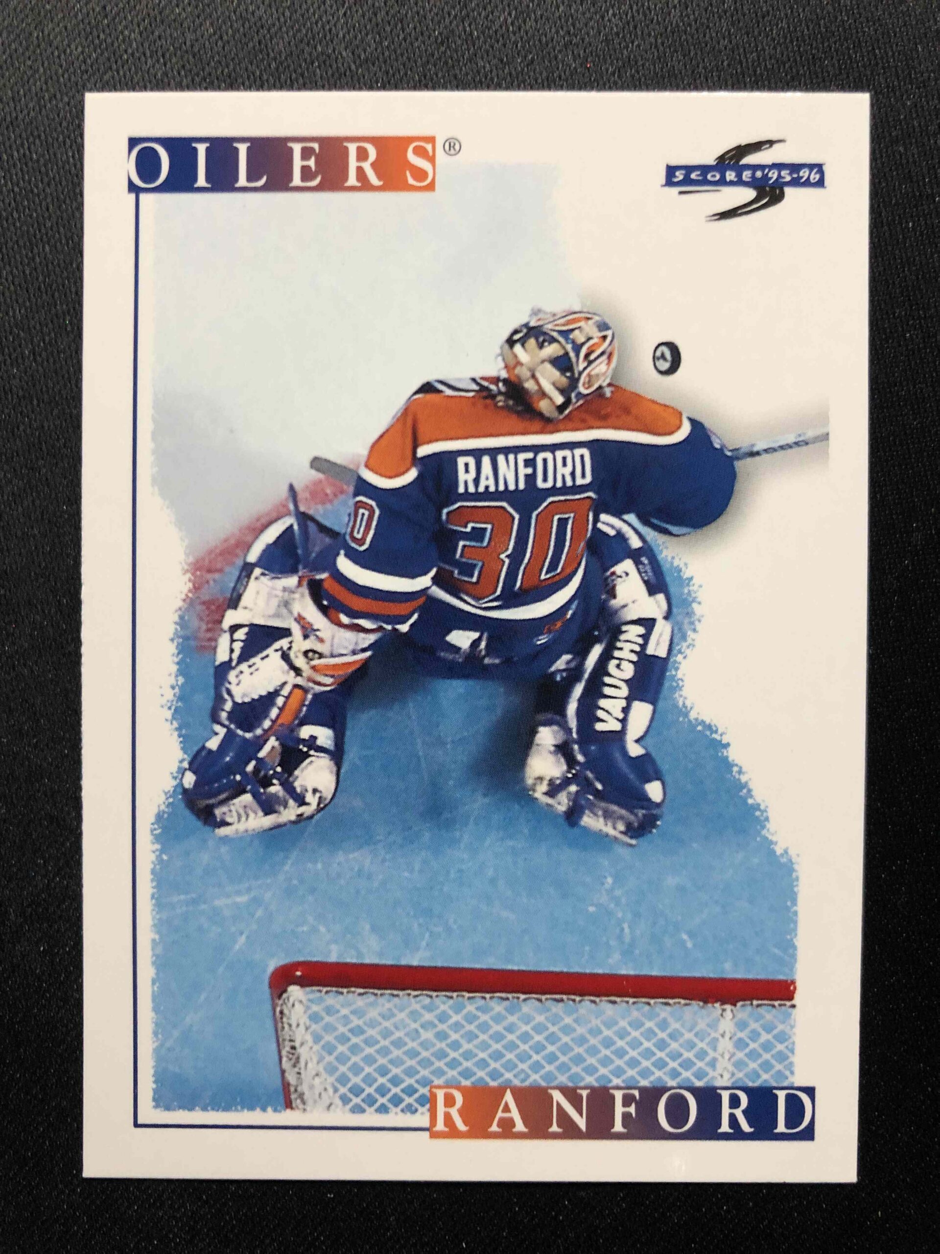 1995/1996 Pinnacle Score Base 239 Bill Ranford