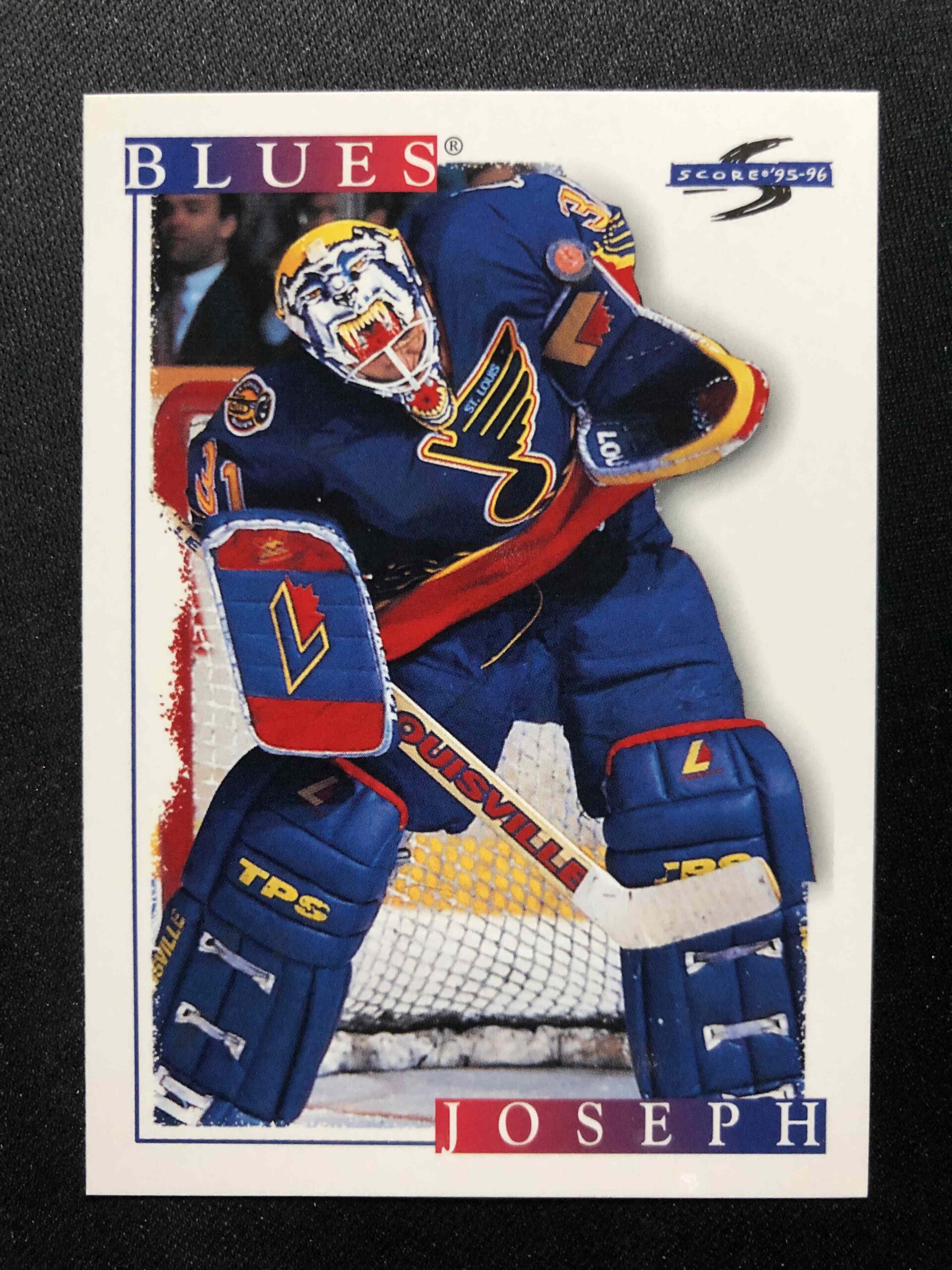 1995/1996 Pinnacle Score Base 251 Curtis Joseph