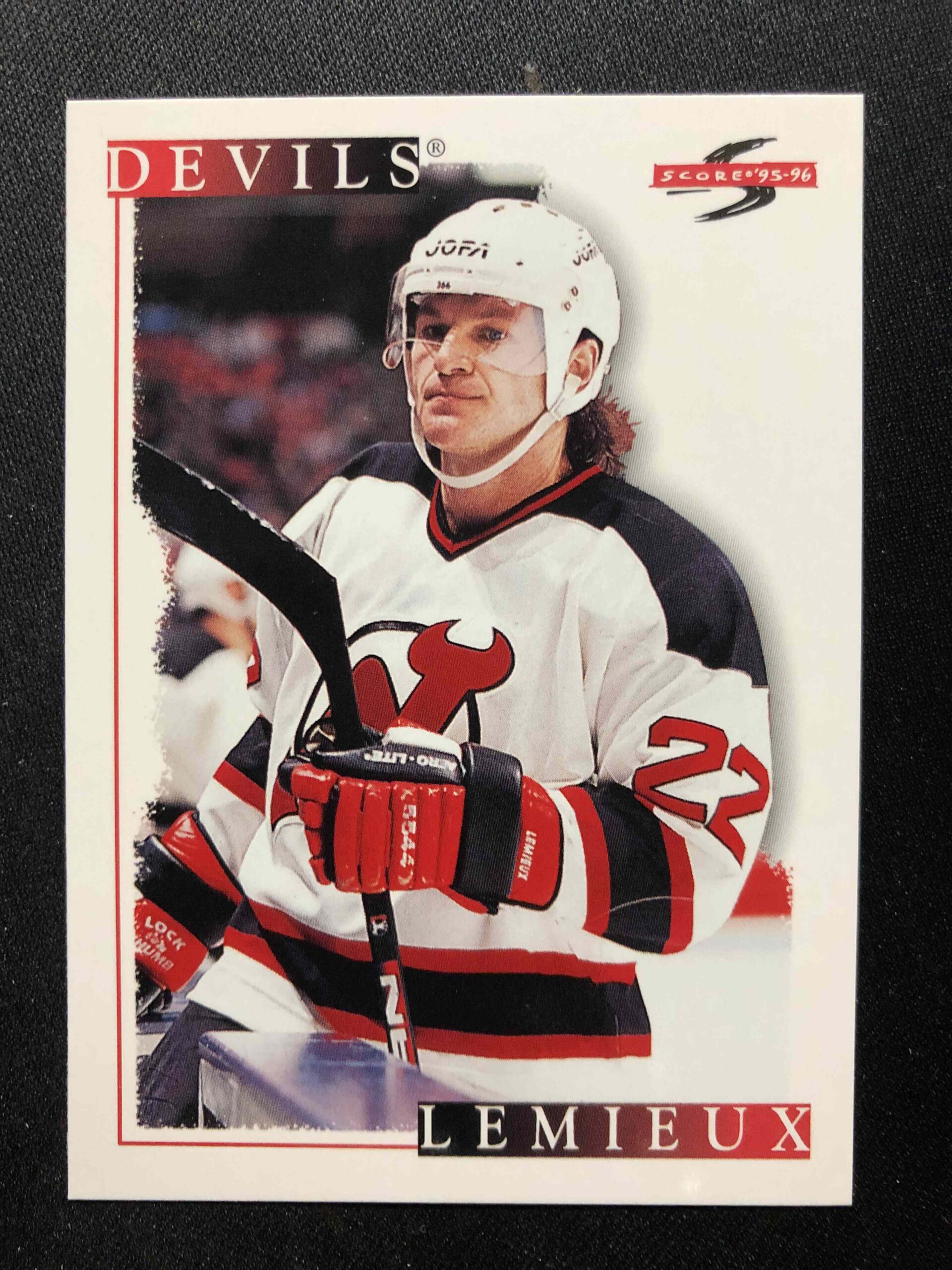 1995/1996 Pinnacle Score Base 269 Claude Lemieux
