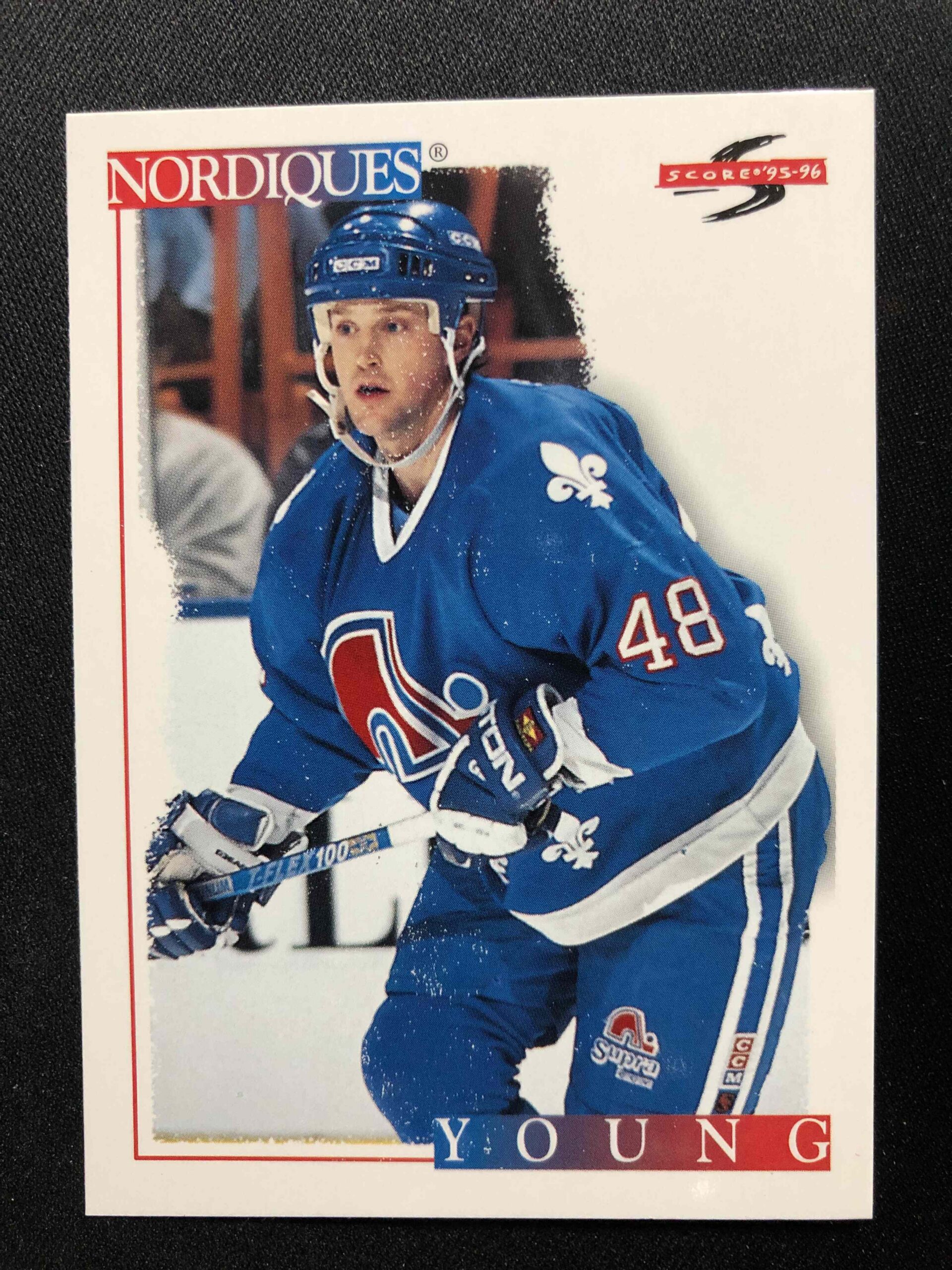 1995/1996 Pinnacle Score Base 278 Scott Young