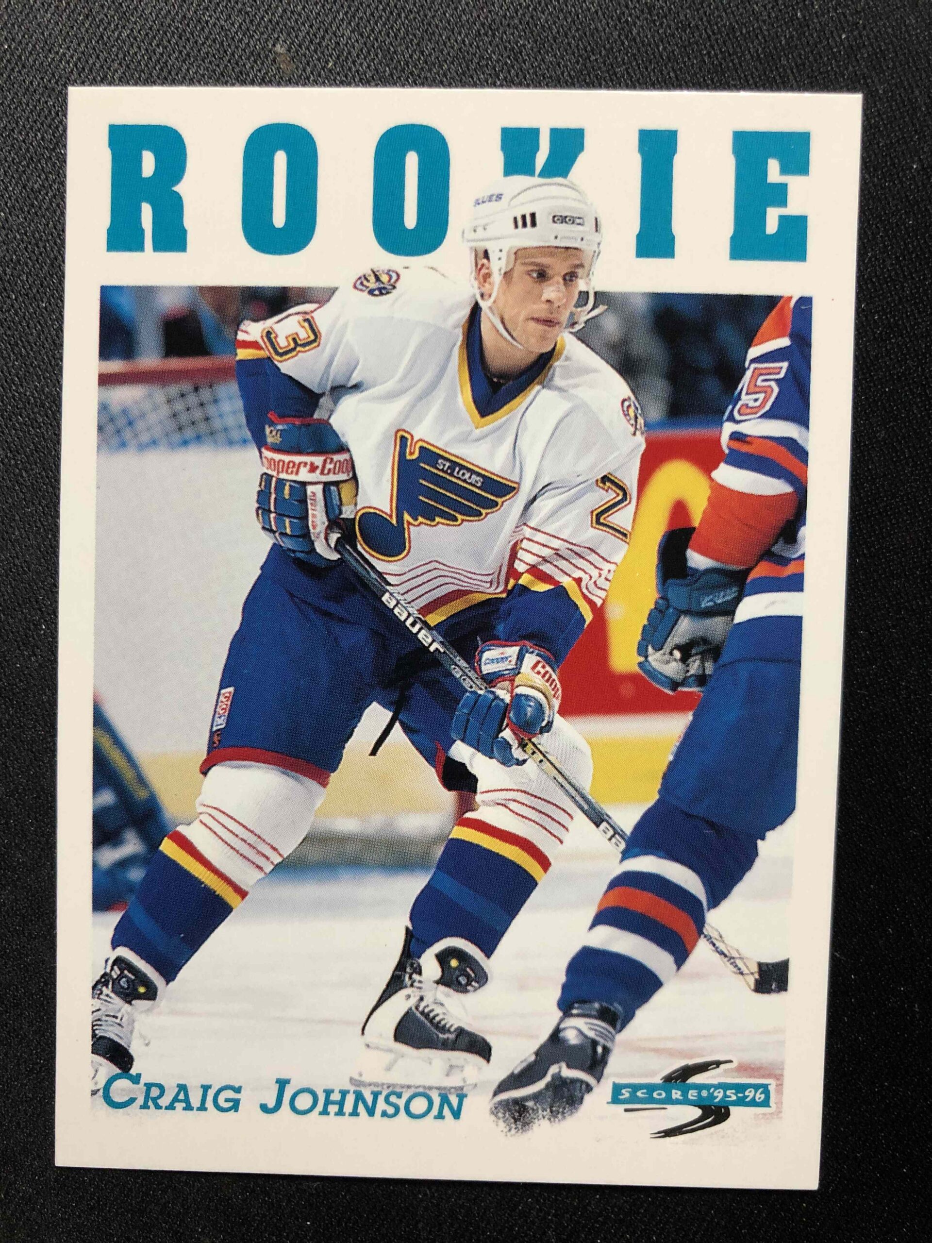 1995/1996 Pinnacle Score Base 292 Craig Johnson