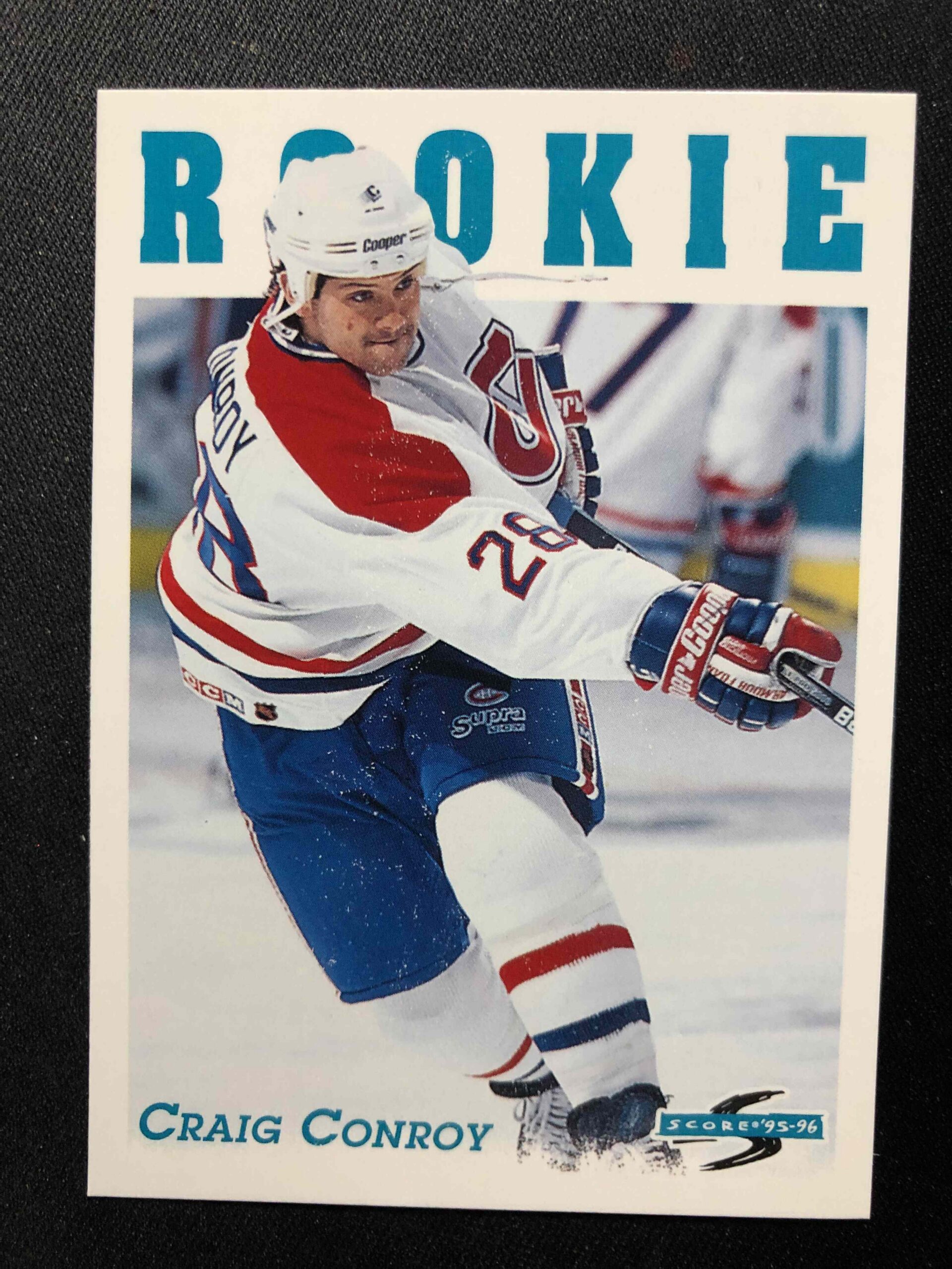 1995/1996 Pinnacle Score Base 297 Craig Conroy