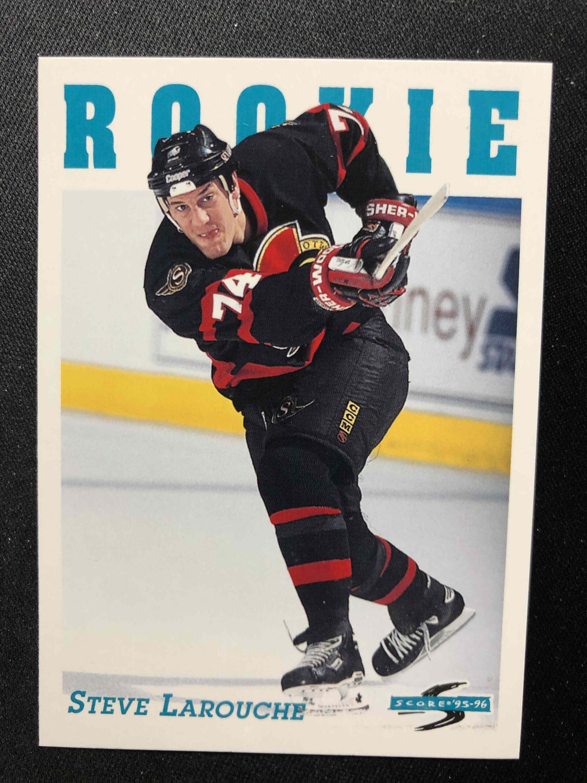 1995/1996 Pinnacle Score Base 302 Steve Larouche
