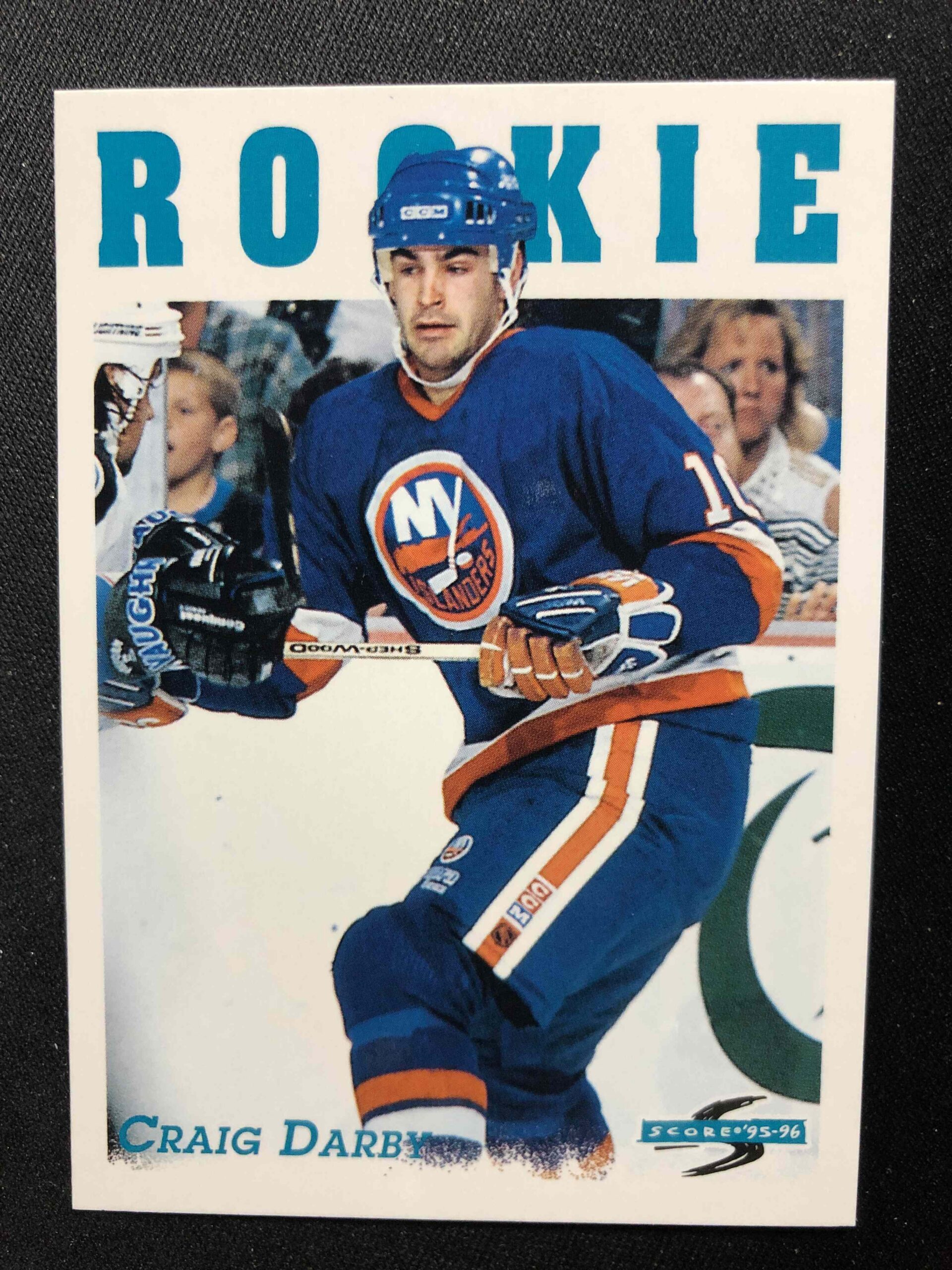 1995/1996 Pinnacle Score Base 305 Craig Darby