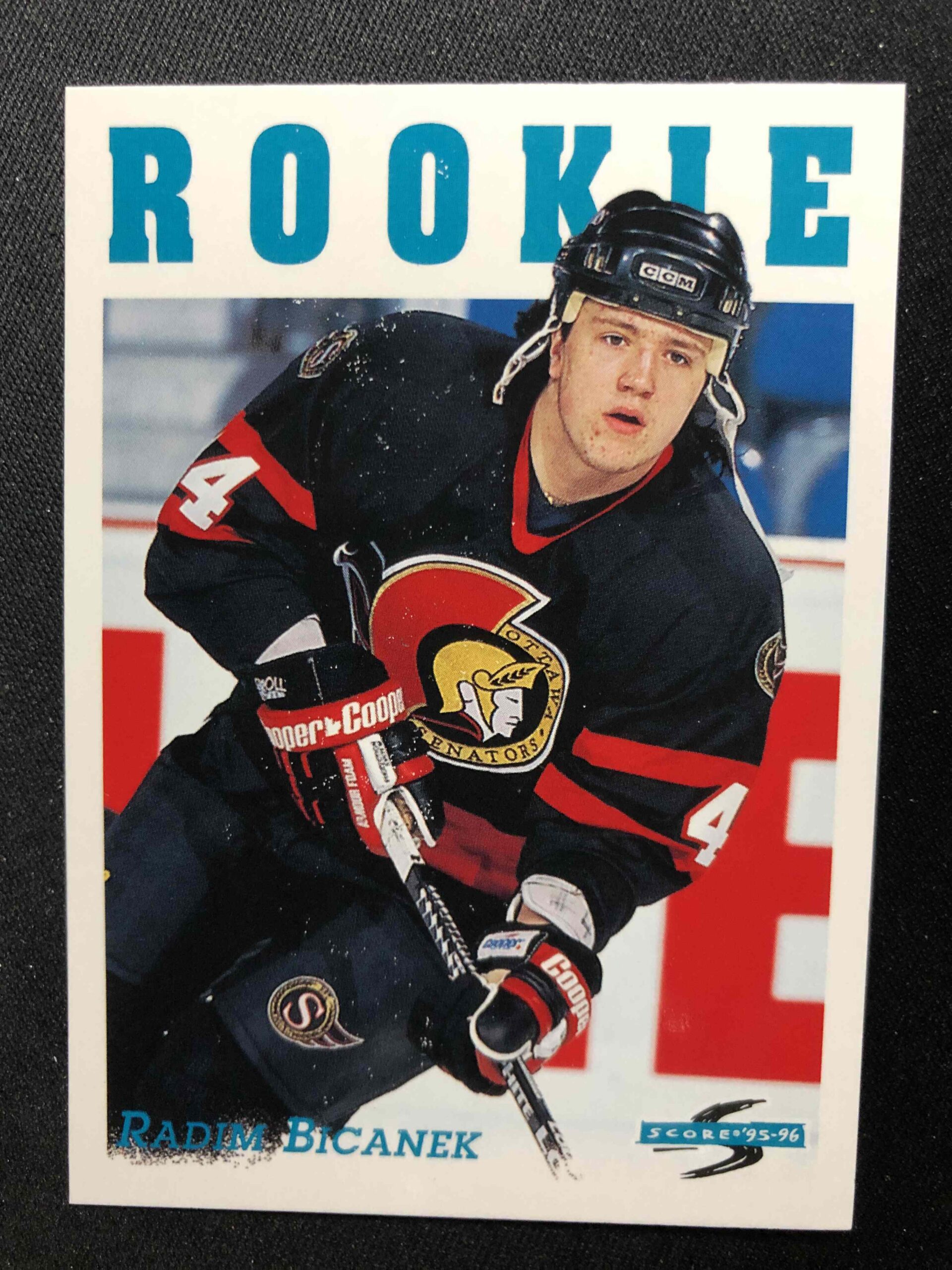 1995/1996 Pinnacle Score Base 306 Radim Bicanek