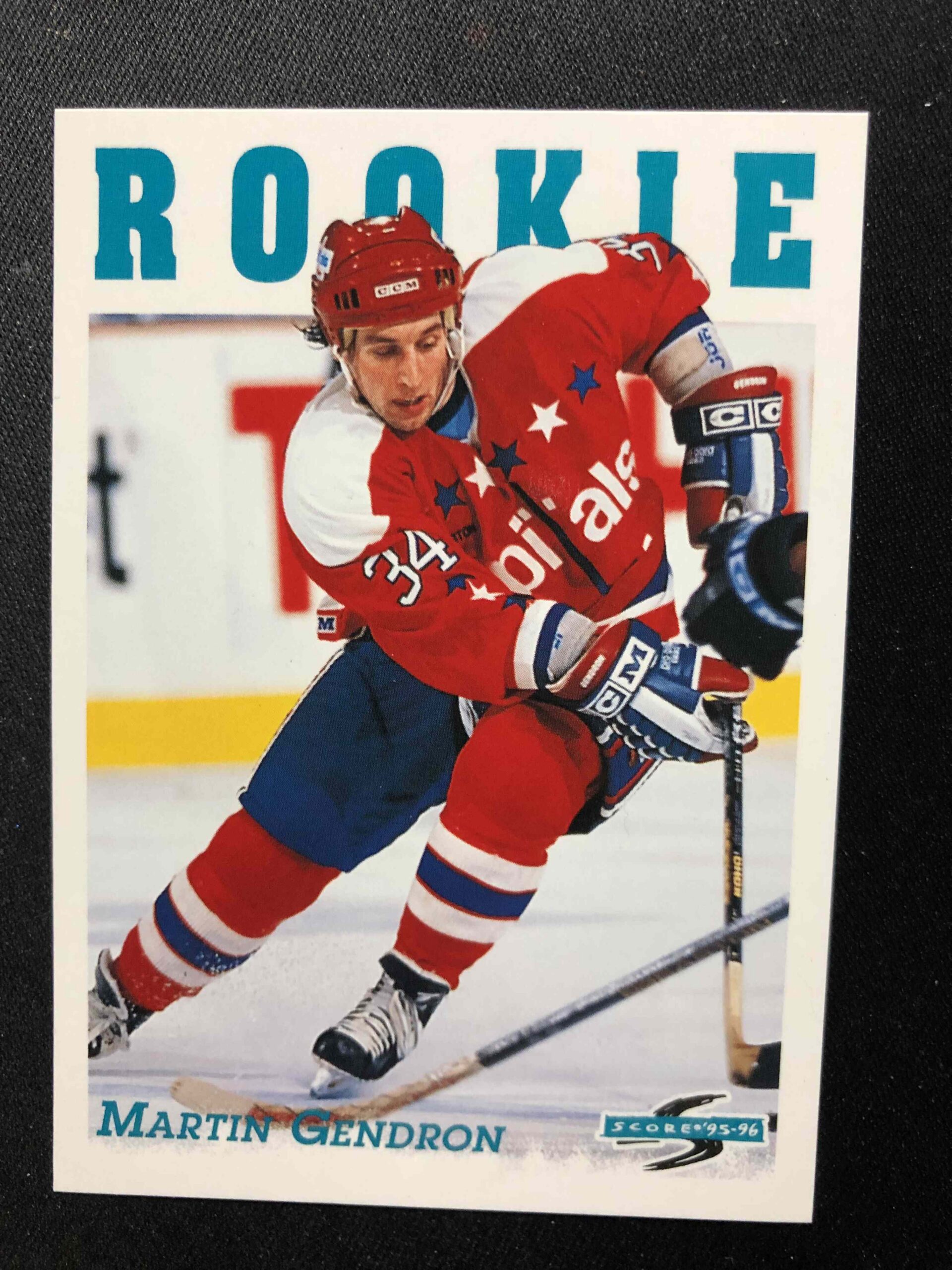1995/1996 Pinnacle Score Base 315 Martin Gendron