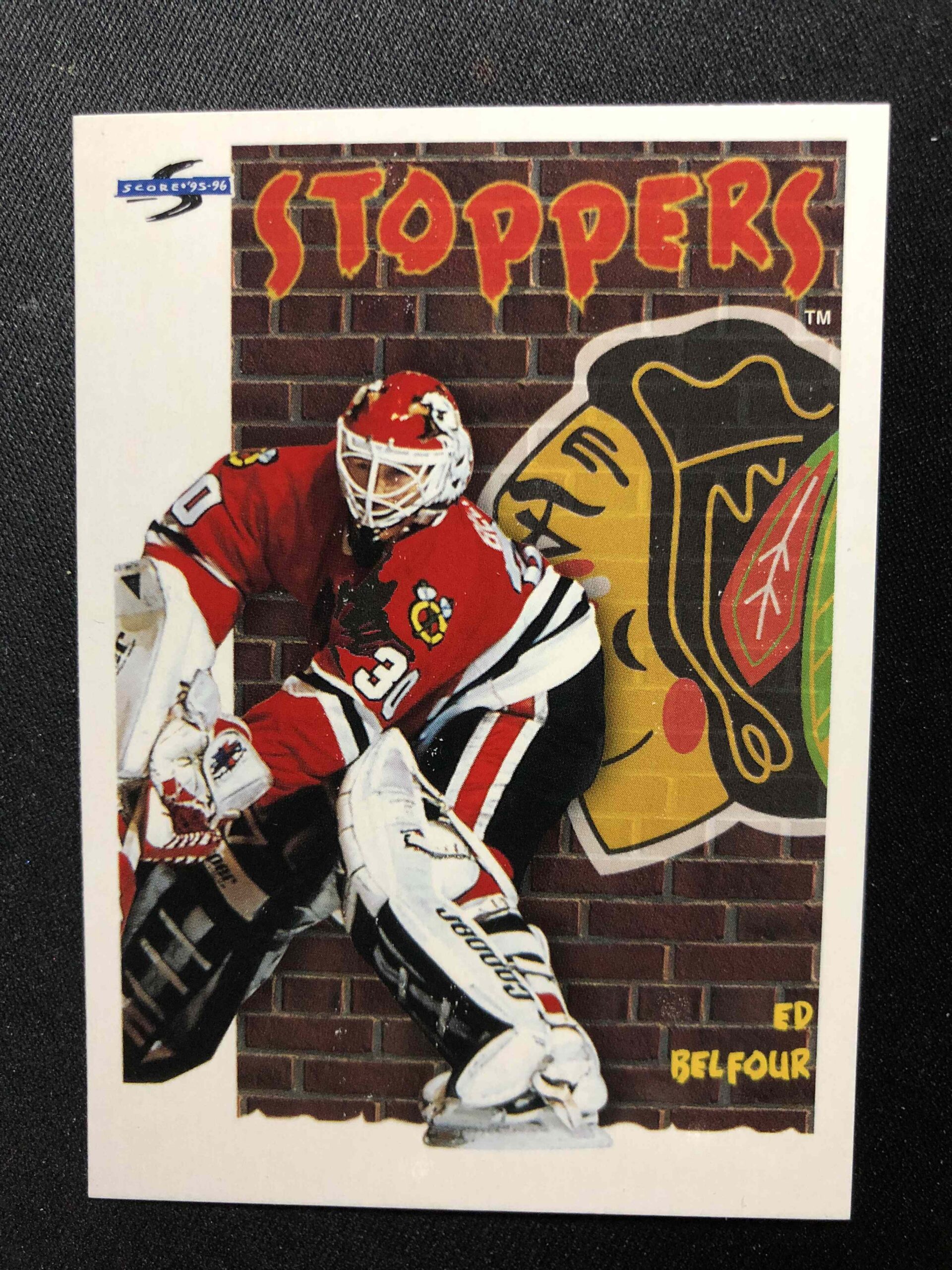 1995/1996 Pinnacle Score Base 318 Ed Belfour