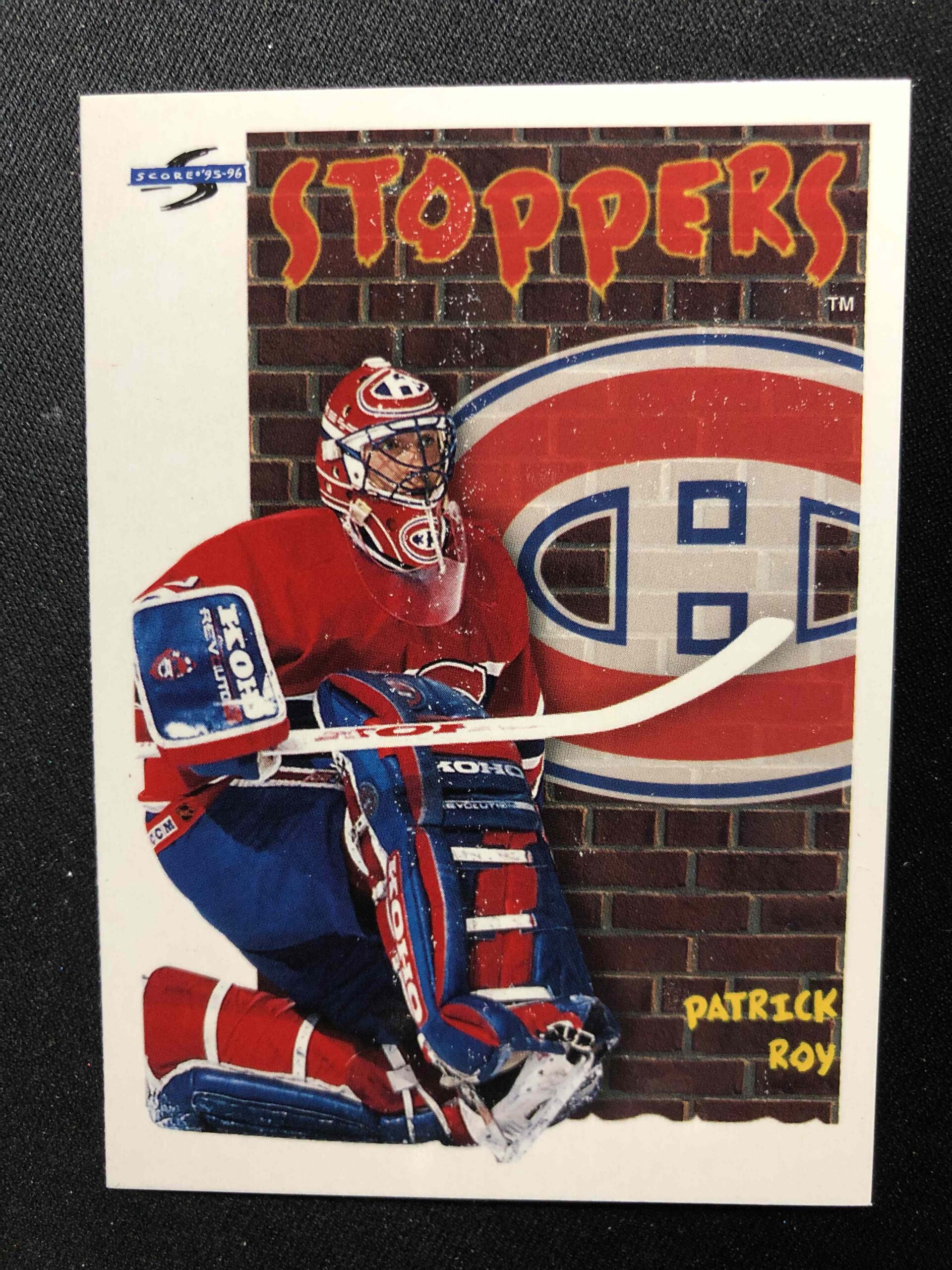 1995/1996 Pinnacle Score Base 324 Patrick Roy