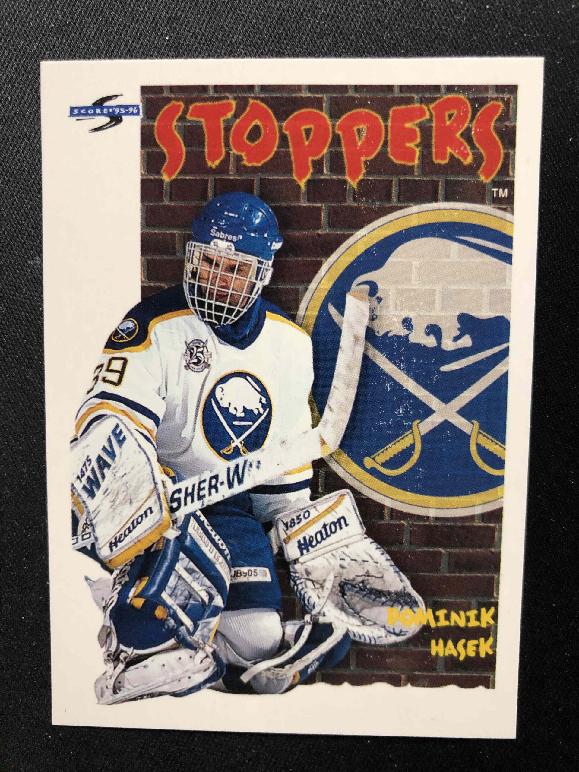 1995/1996 Pinnacle Score Base 325 Dominik Hašek