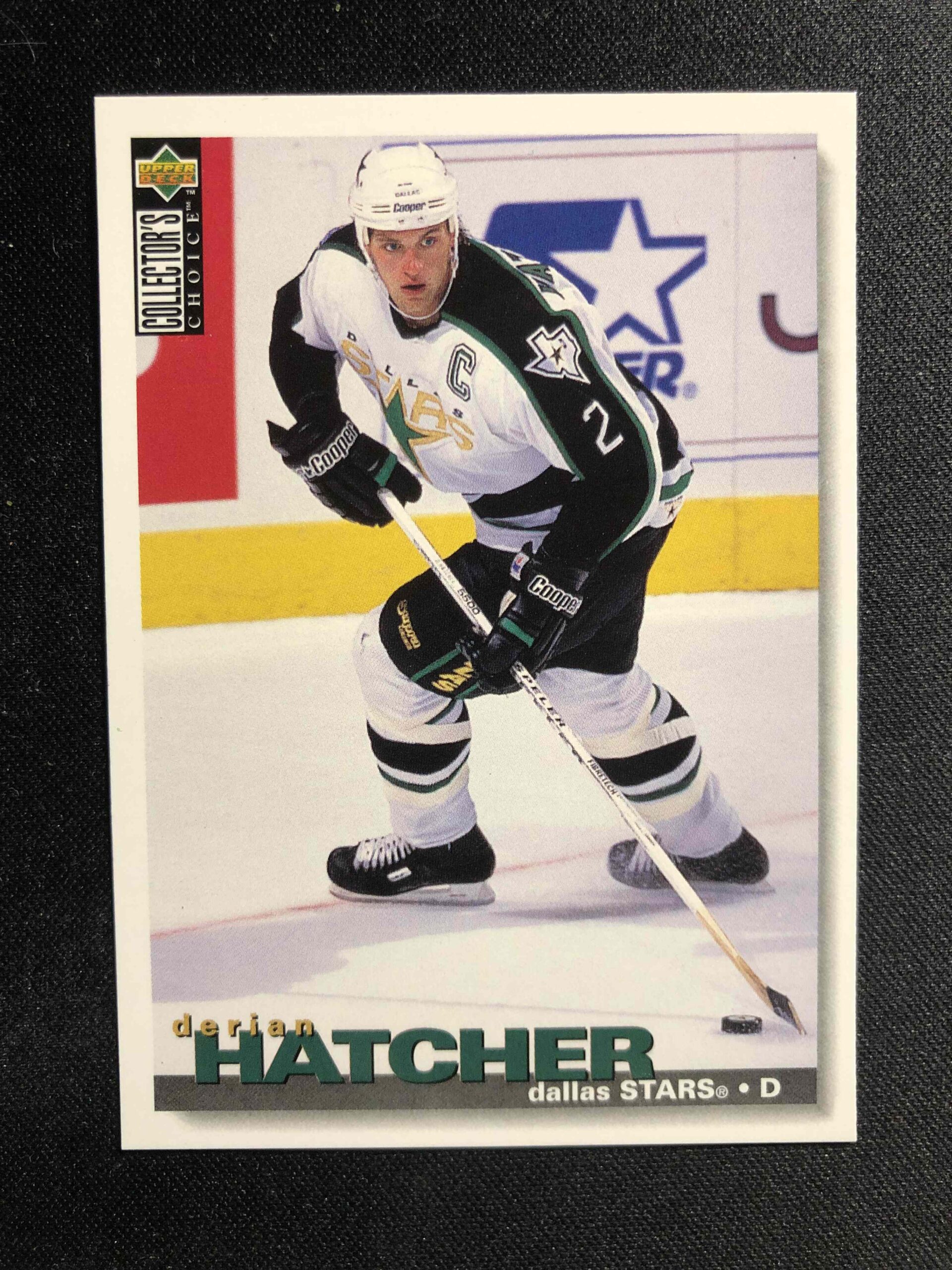 1995/1996 Upper Deck Collectors Choice Base 224 Derian Hatcher