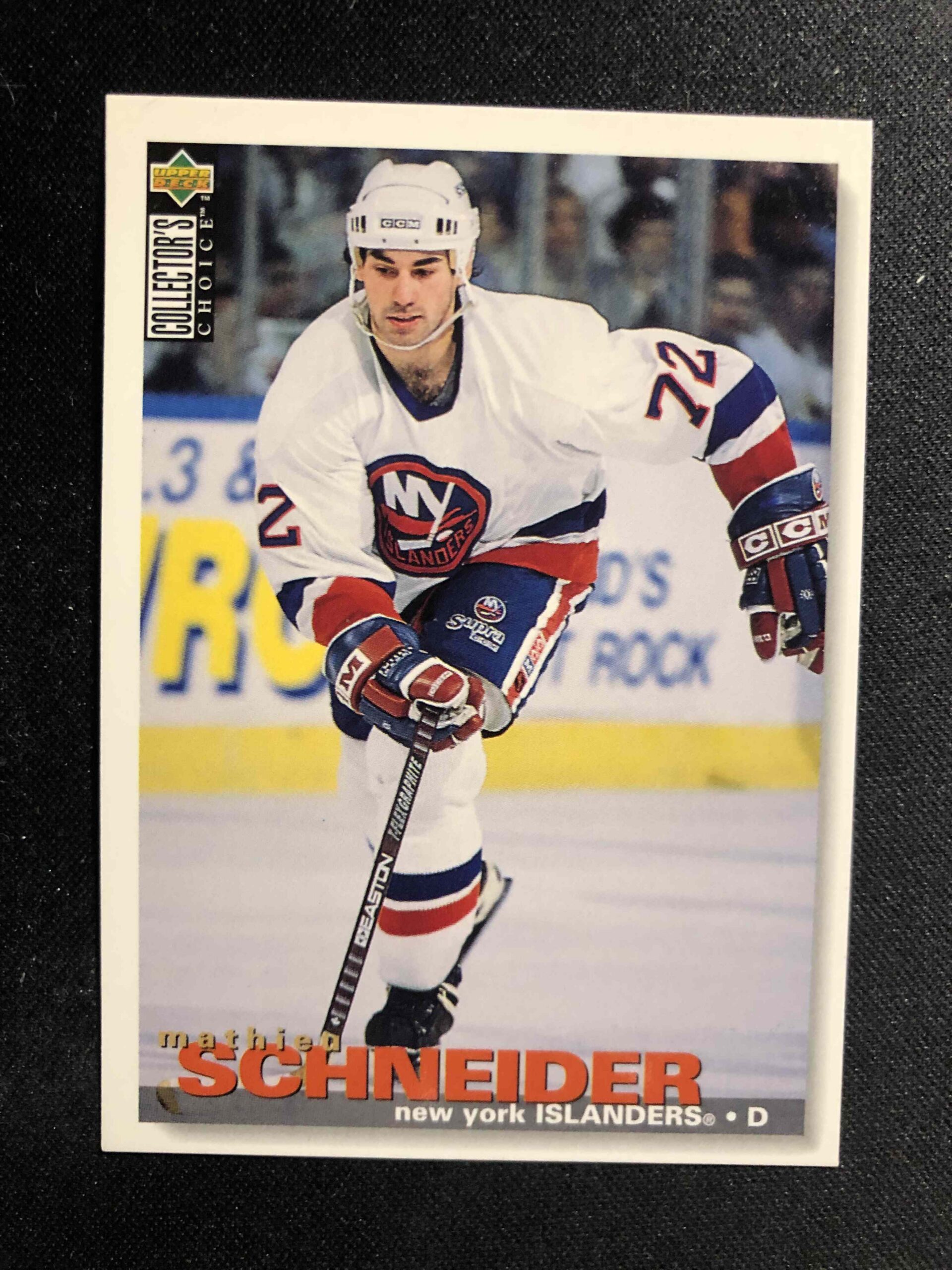 1995/1996 Upper Deck Collectors Choice Base 322 Mathieu Schneider