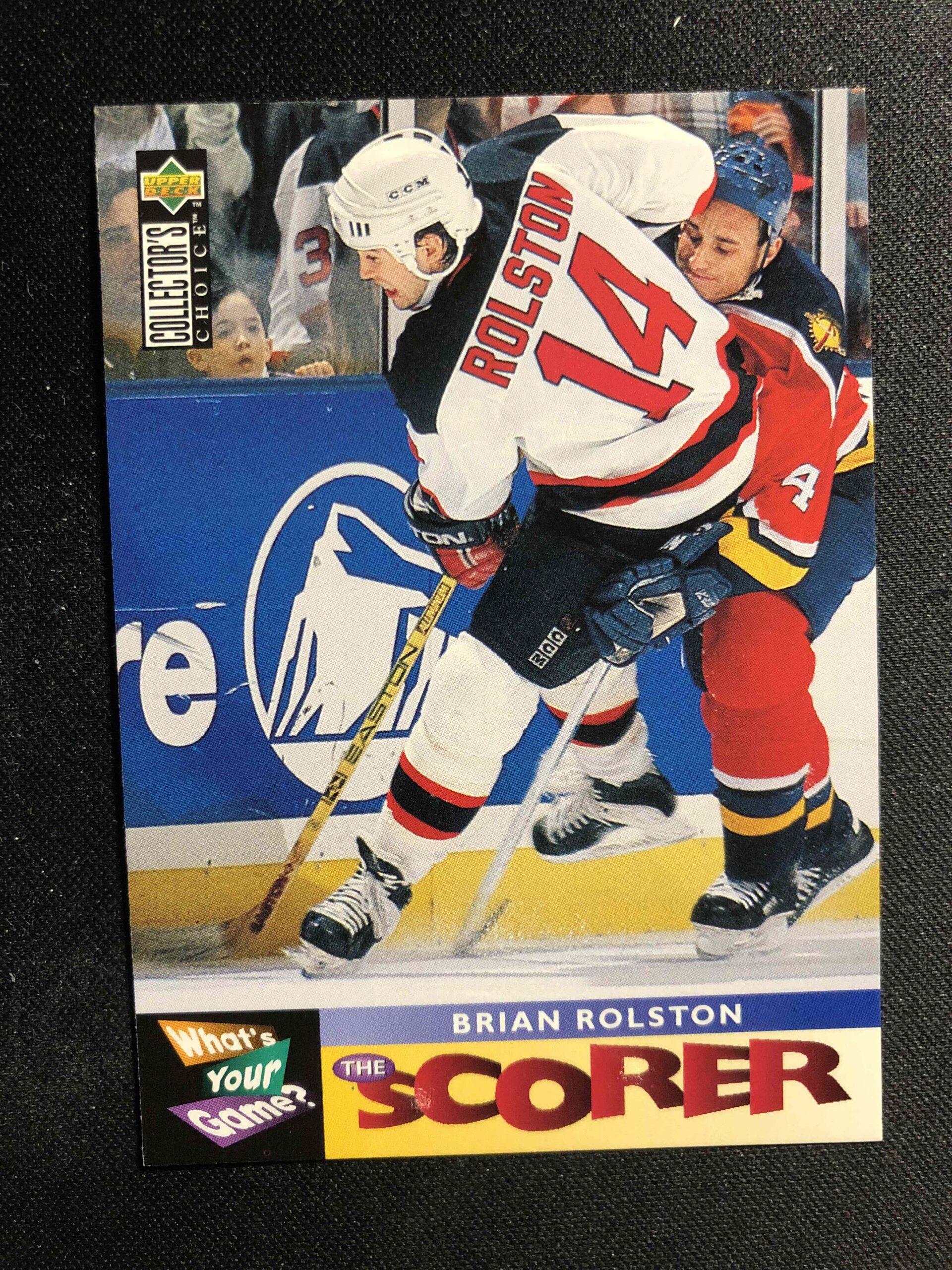 1995/1996 Upper Deck Collectors Choice Base 366 Brian Rolston