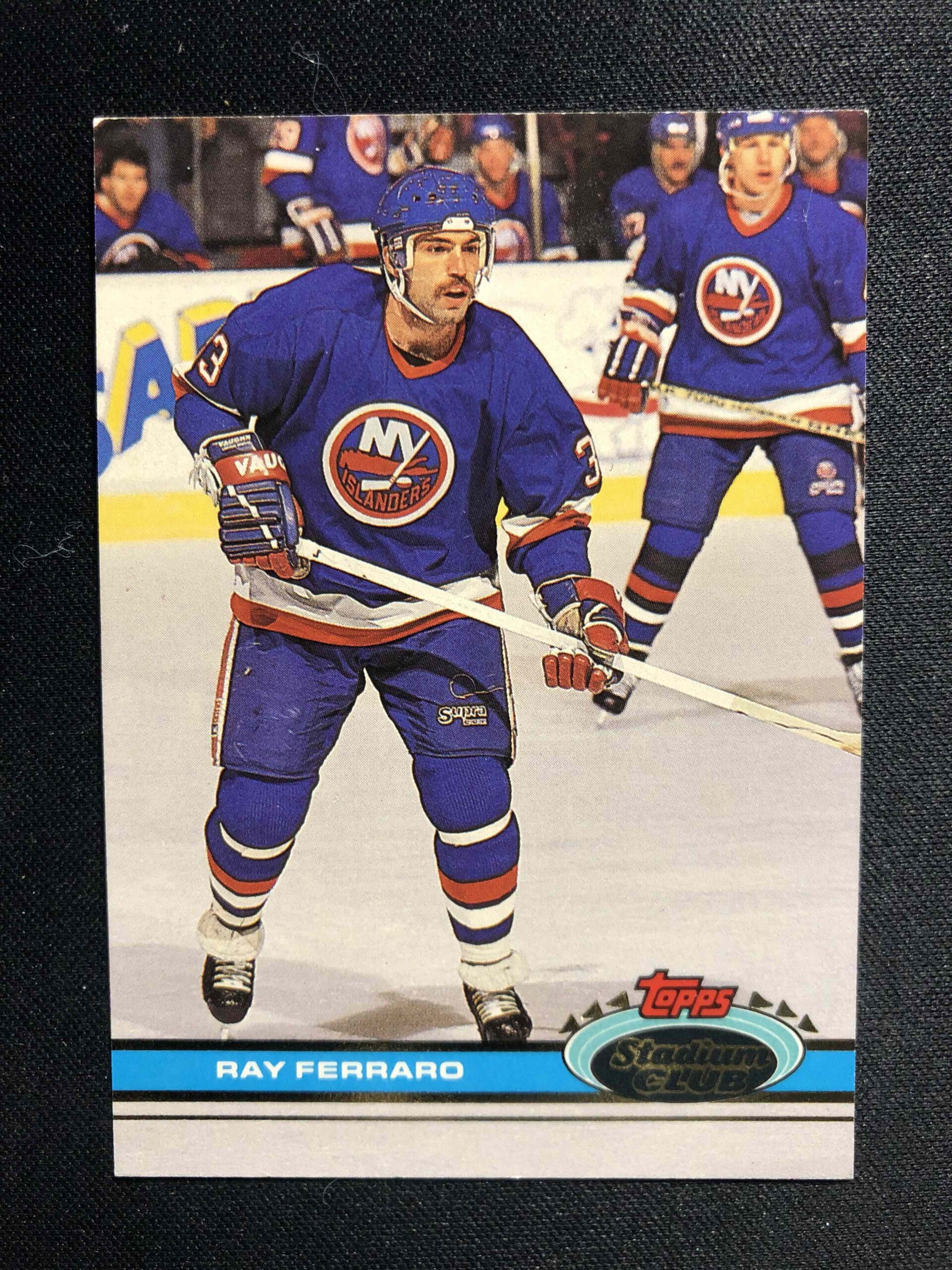 1991/1992 Topps Stadium Club Base 3 Ray Ferraro