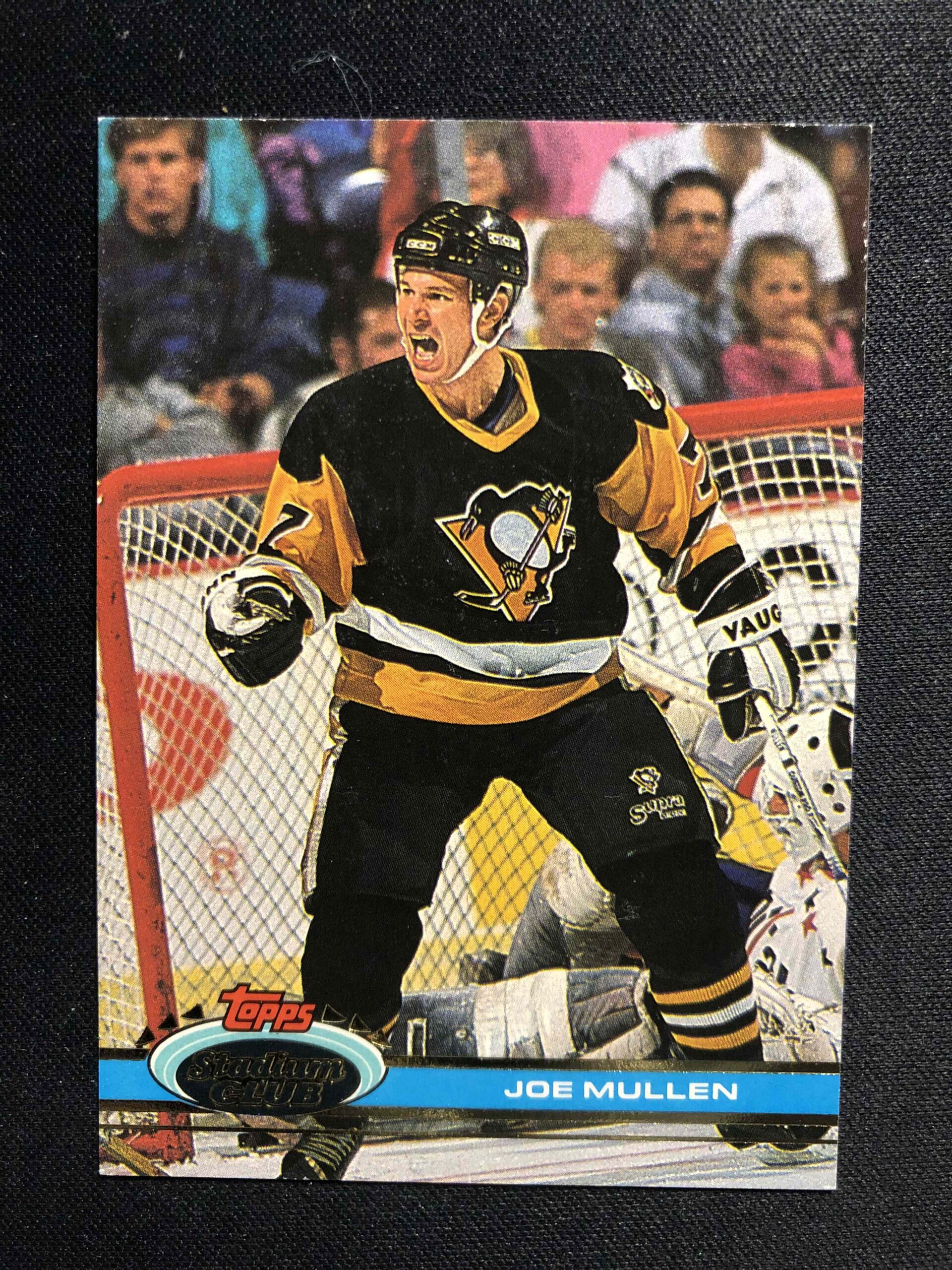 1991/1992 Topps Stadium Club Base 7 Joe Mullen