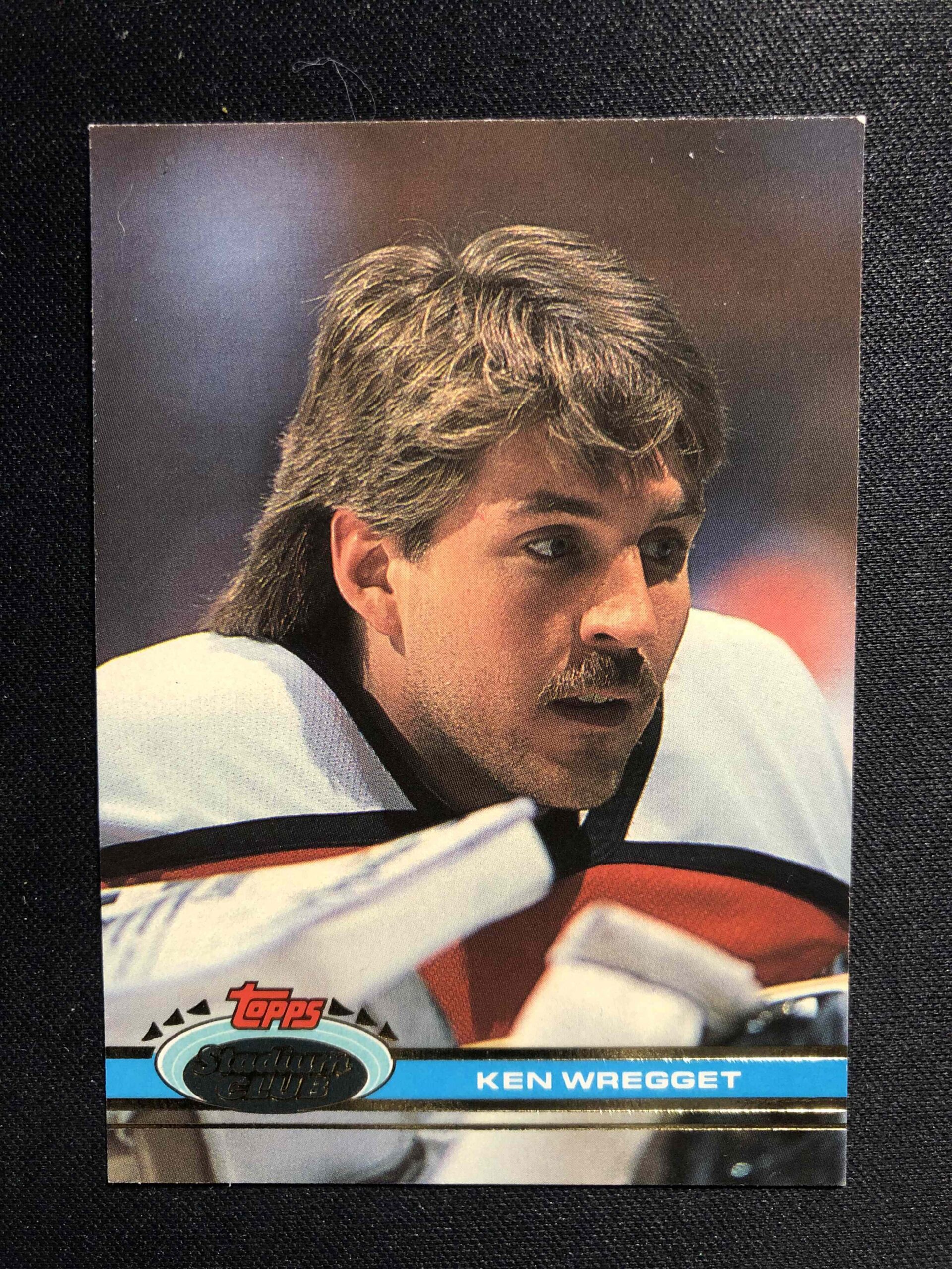 1991/1992 Topps Stadium Club Base 8 Ken Wregget