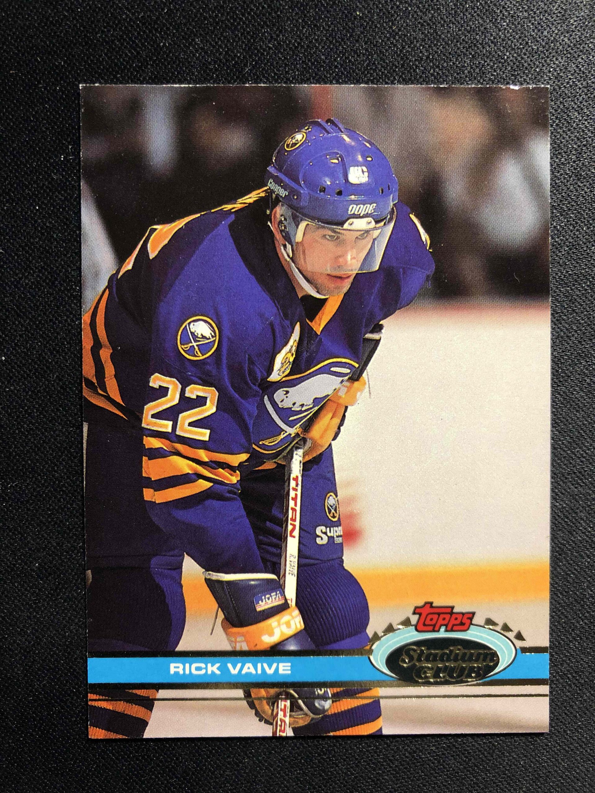 1991/1992 Topps Stadium Club Base 13 Rick Vaive