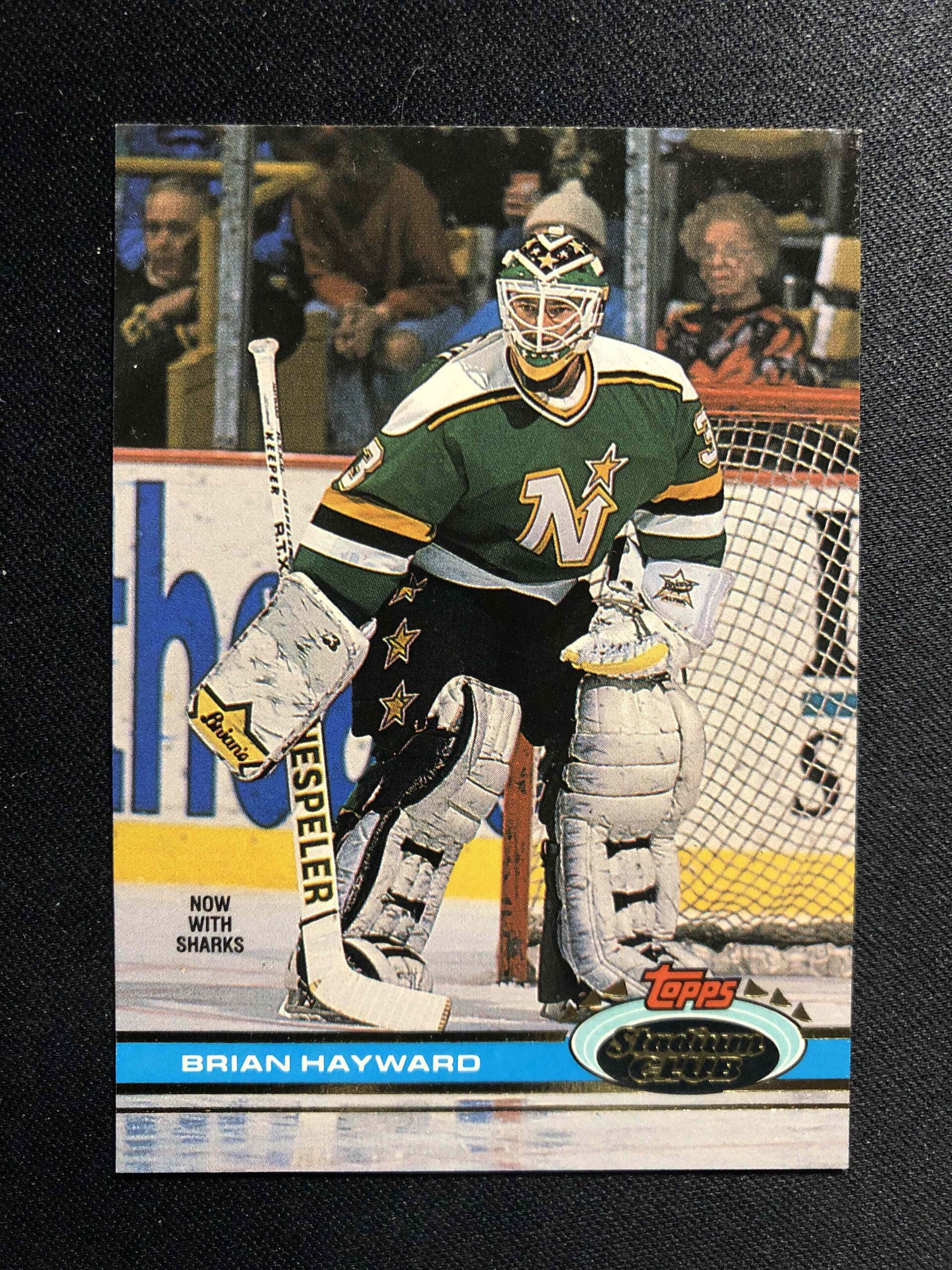 1991/1992 Topps Stadium Club Base 19 Brian Hayward