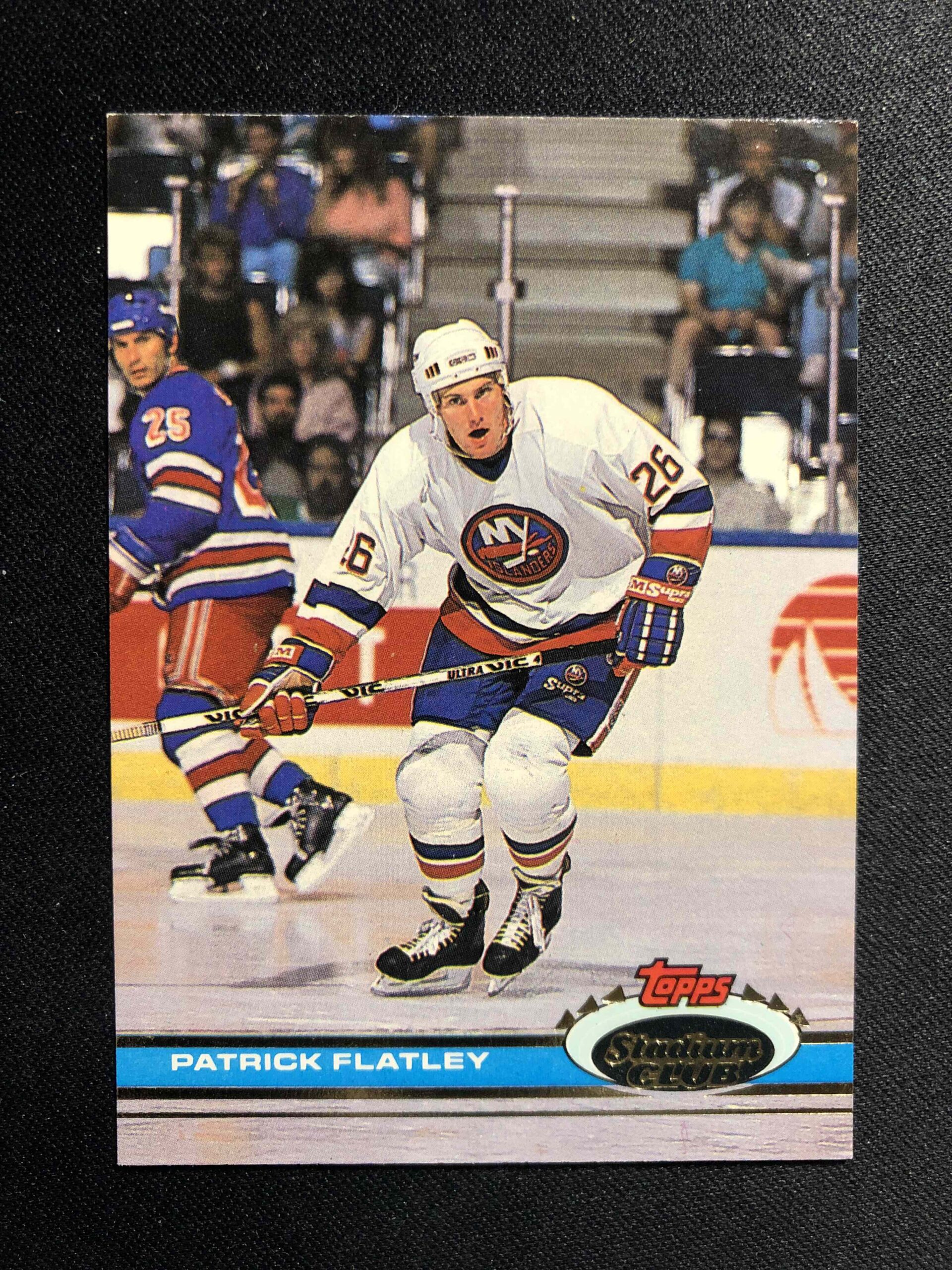 1991/1992 Topps Stadium Club Base 20 Patrick Flatley