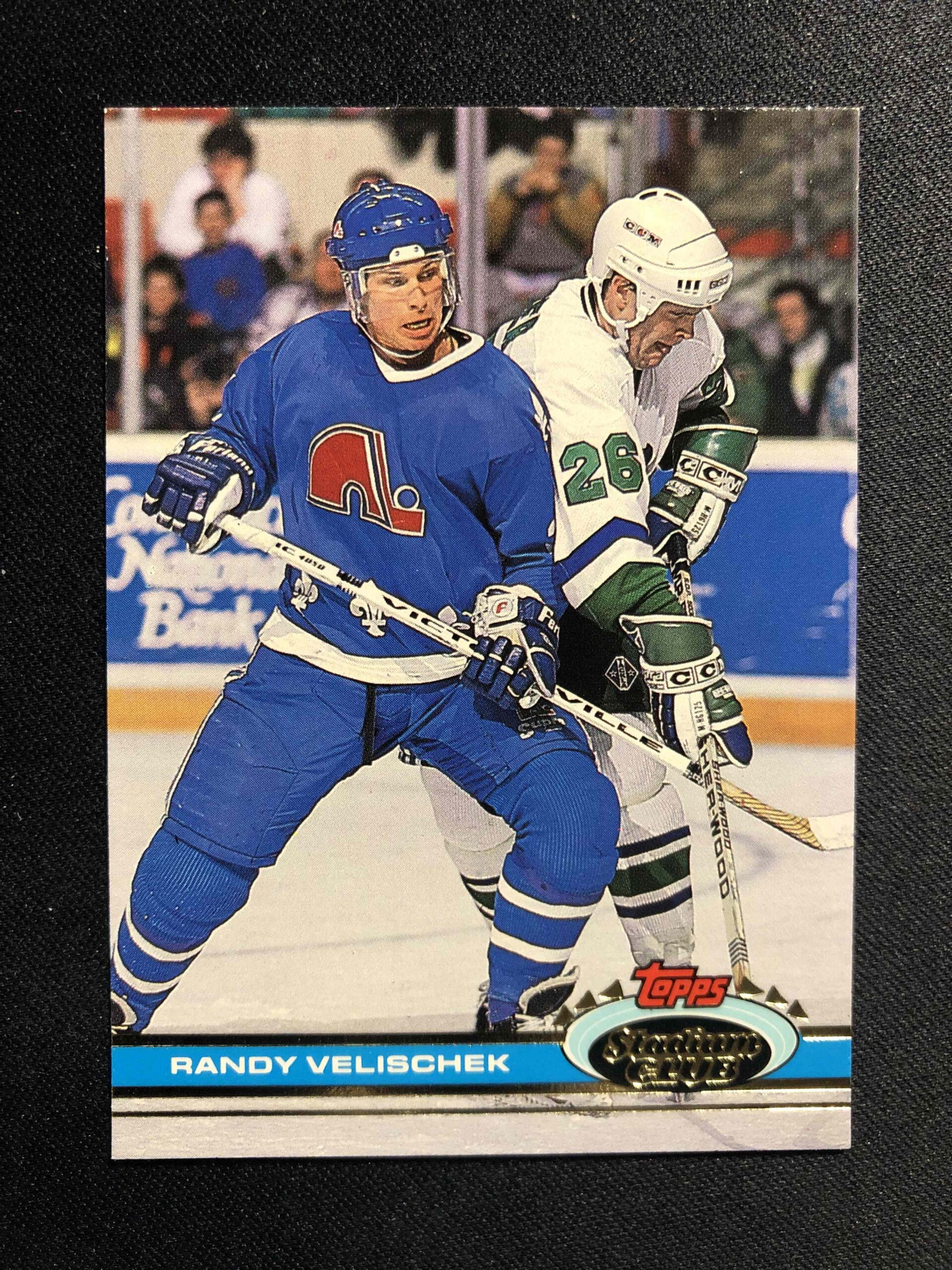1991/1992 Topps Stadium Club Base 27 Randy Velischek
