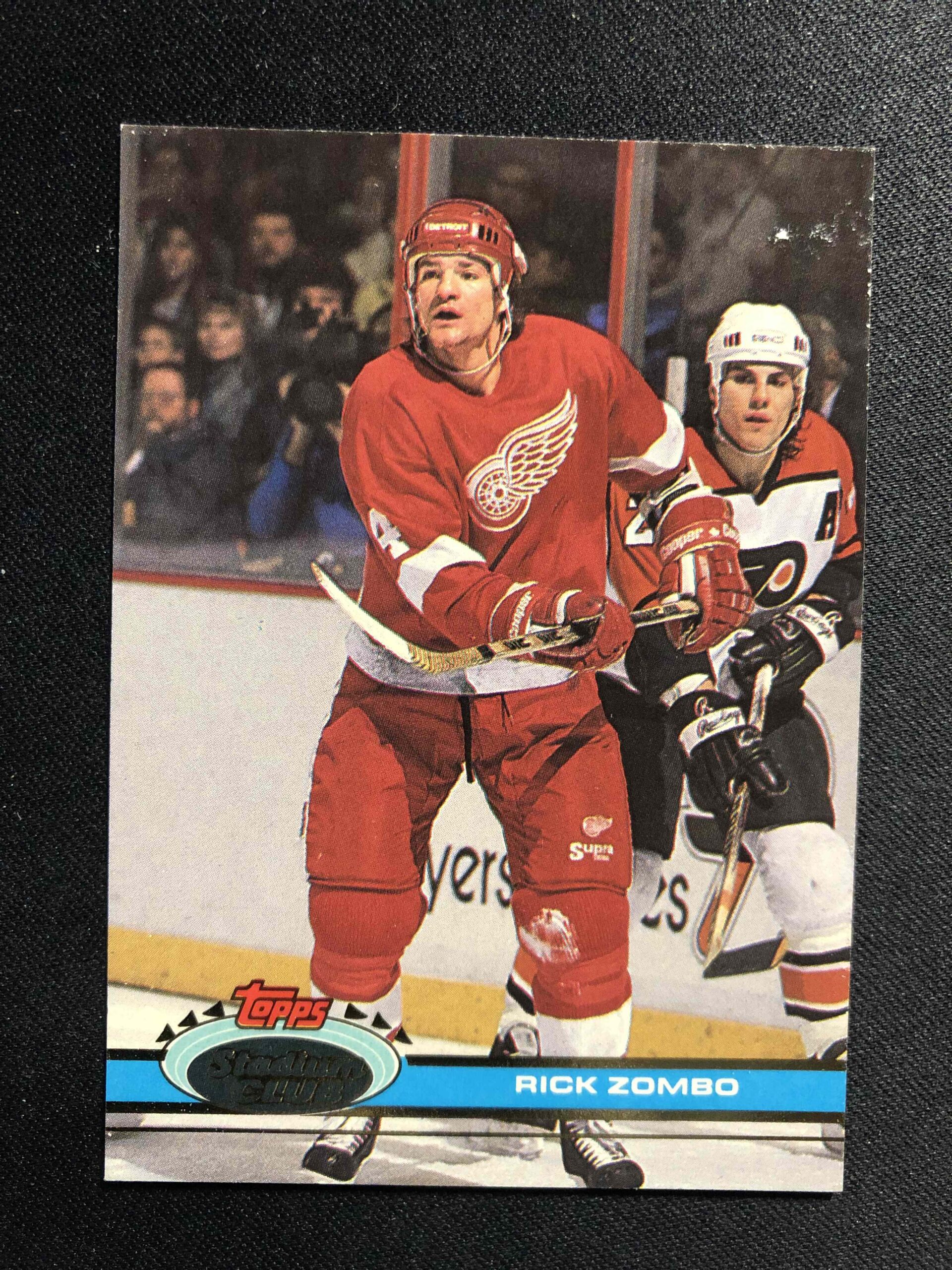 1991/1992 Topps Stadium Club Base 32 Rick Zombo