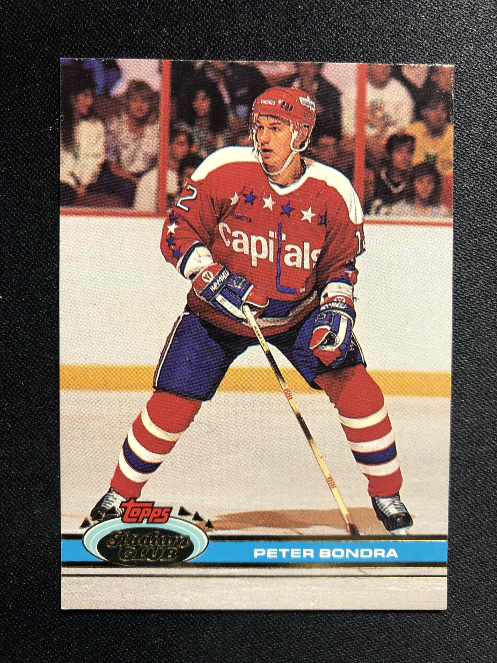 1991/1992 Topps Stadium Club Base 37 Peter Bondra