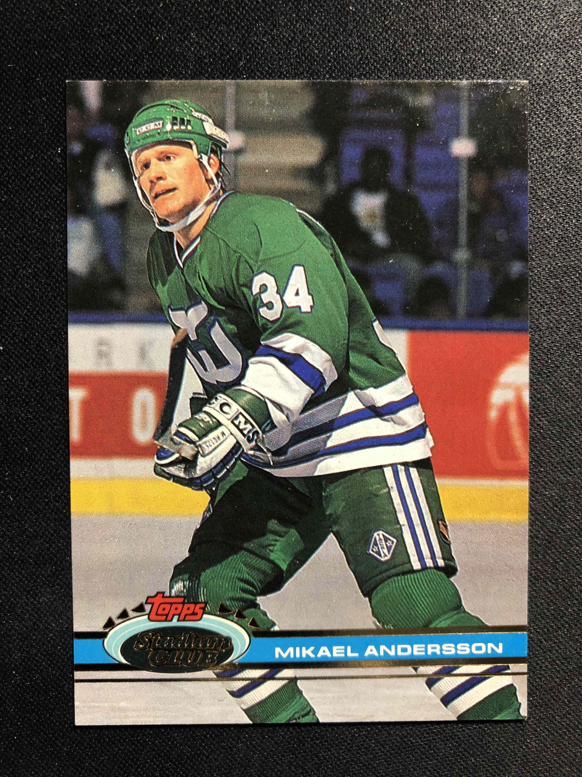 1991/1992 Topps Stadium Club Base 39 Mikael Andersson