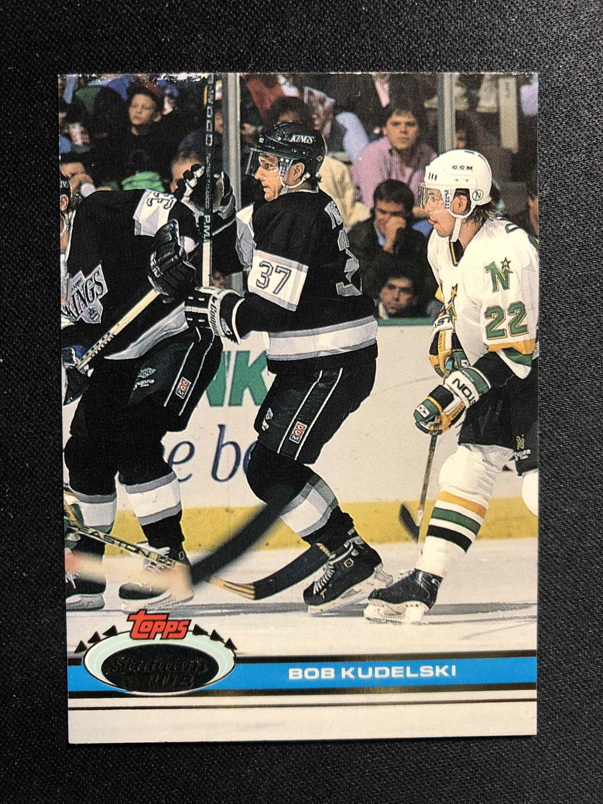 1991/1992 Topps Stadium Club Base 40 Bob Kudelski