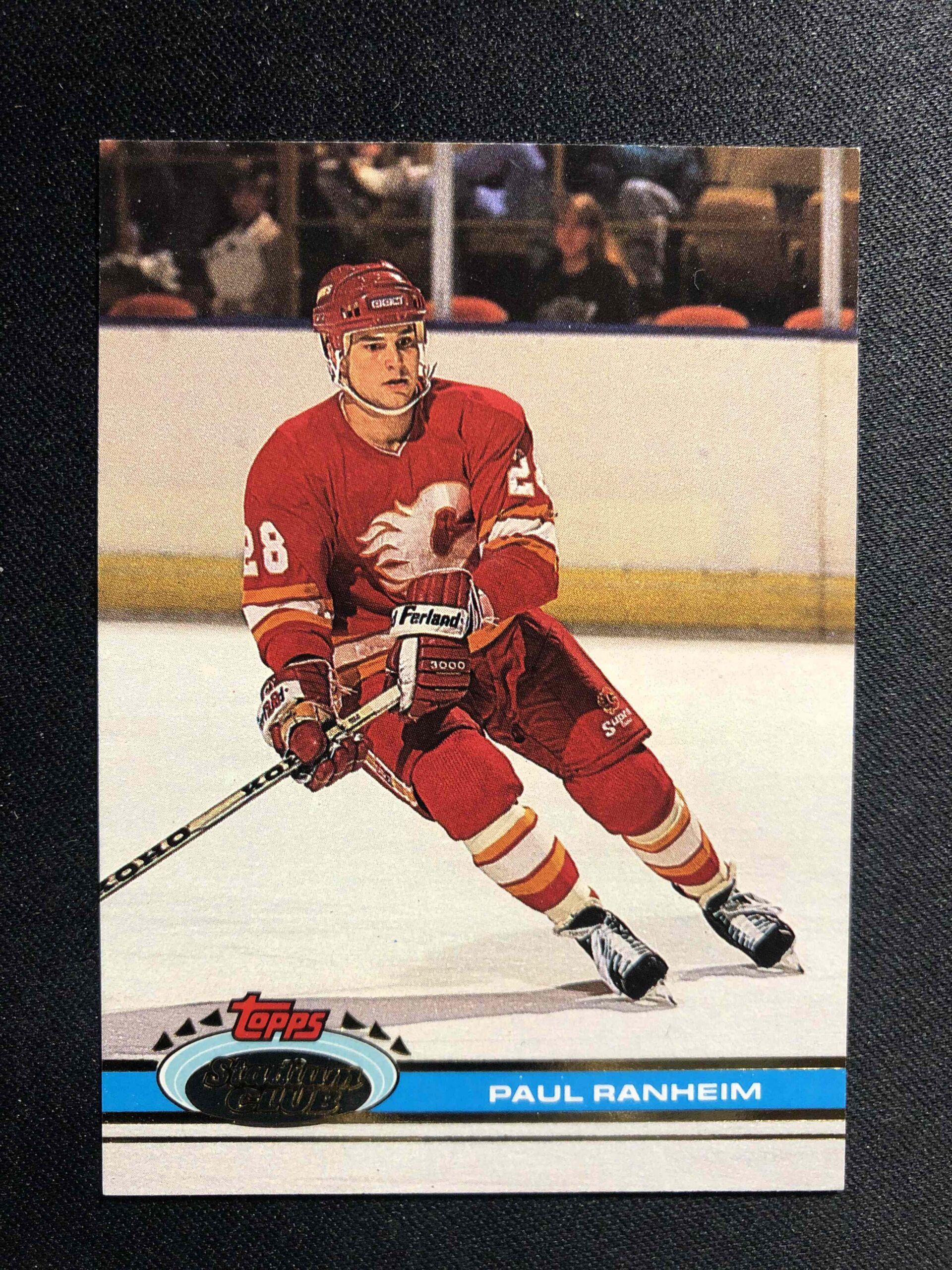 1991/1992 Topps Stadium Club Base 50 Paul Ranheim