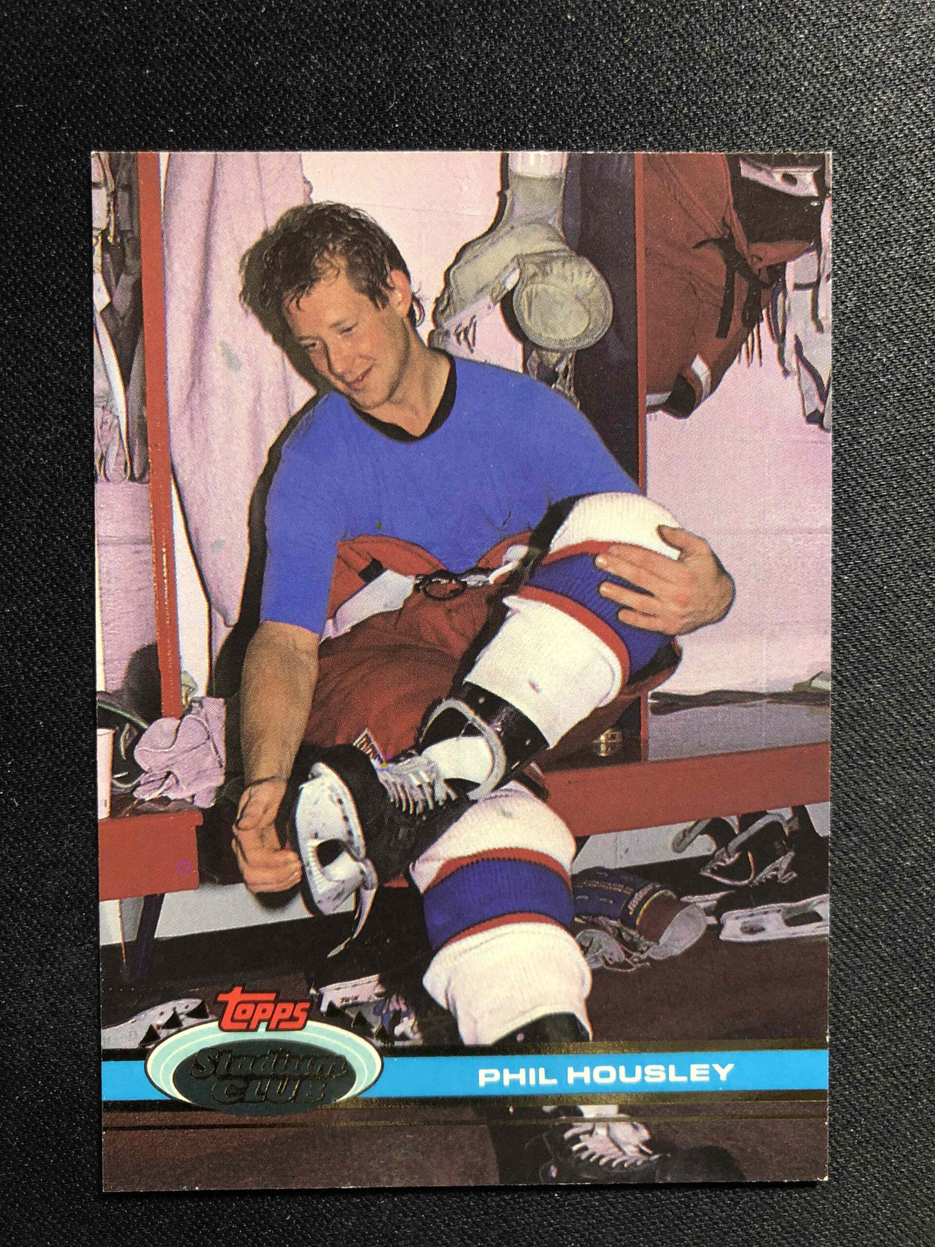 1991/1992 Topps Stadium Club Base 65 Phil Housley