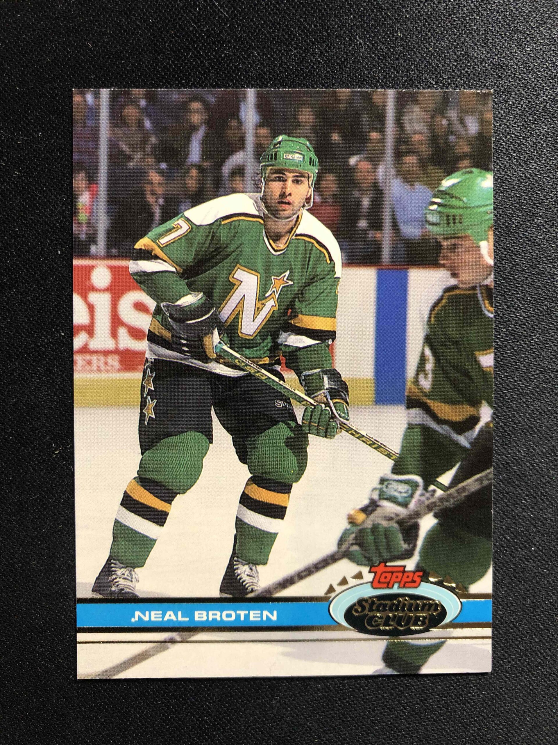 1991/1992 Topps Stadium Club Base 99 Neal Broten