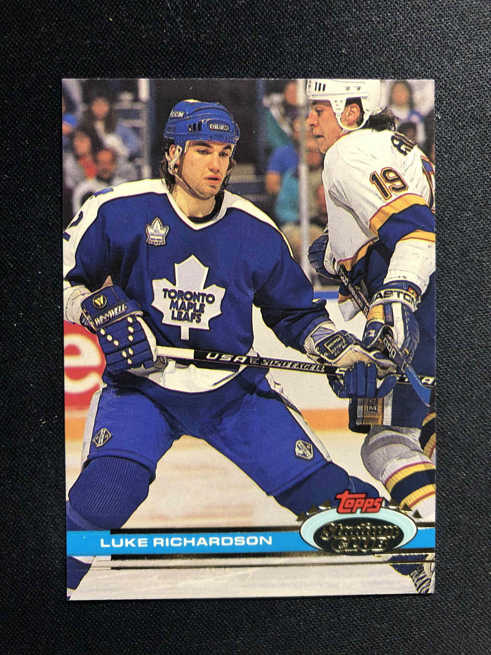1991/1992 Topps Stadium Club Base 172 Luke Richardson