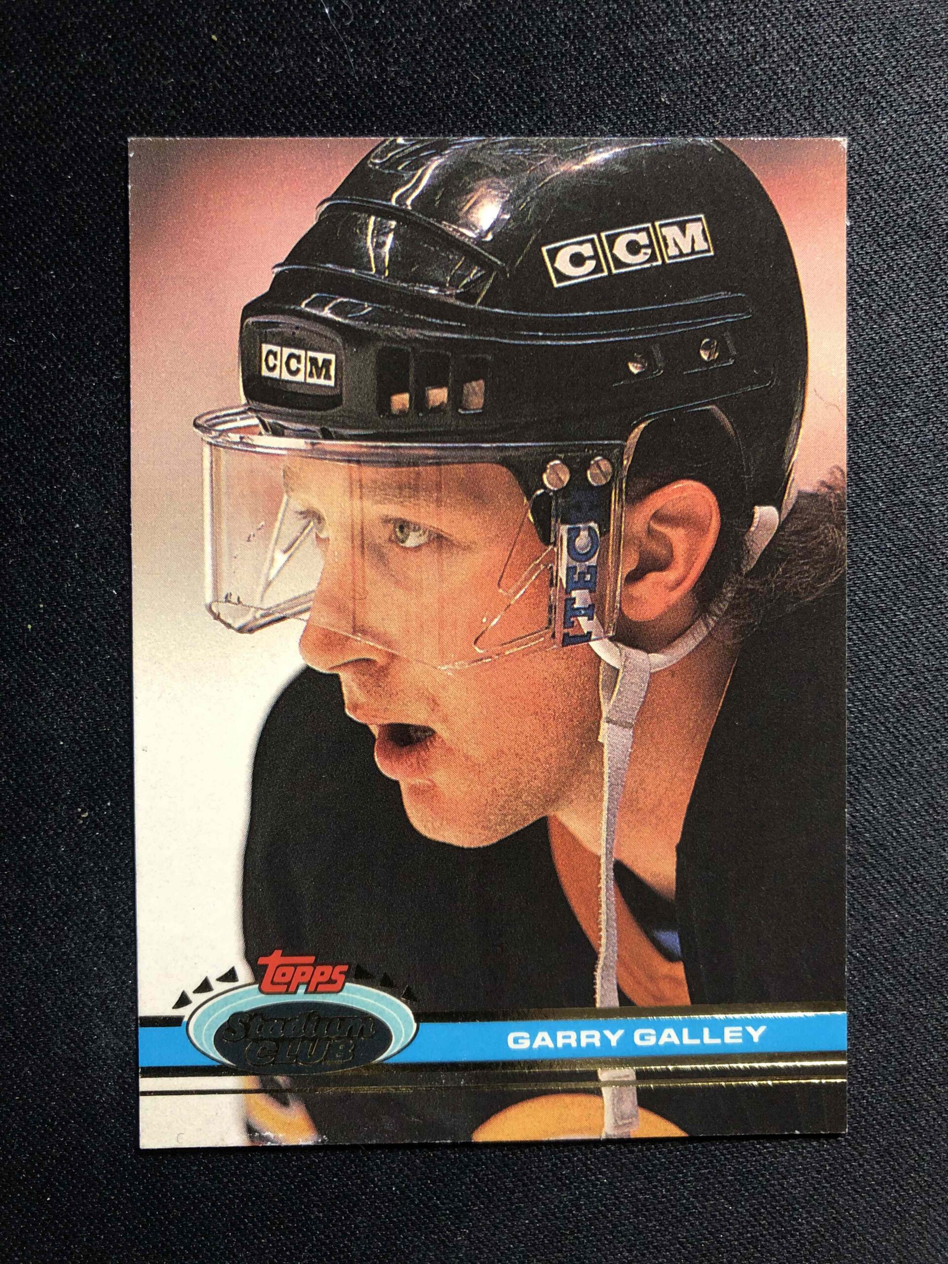 1991/1992 Topps Stadium Club Base 175 Garry Galley