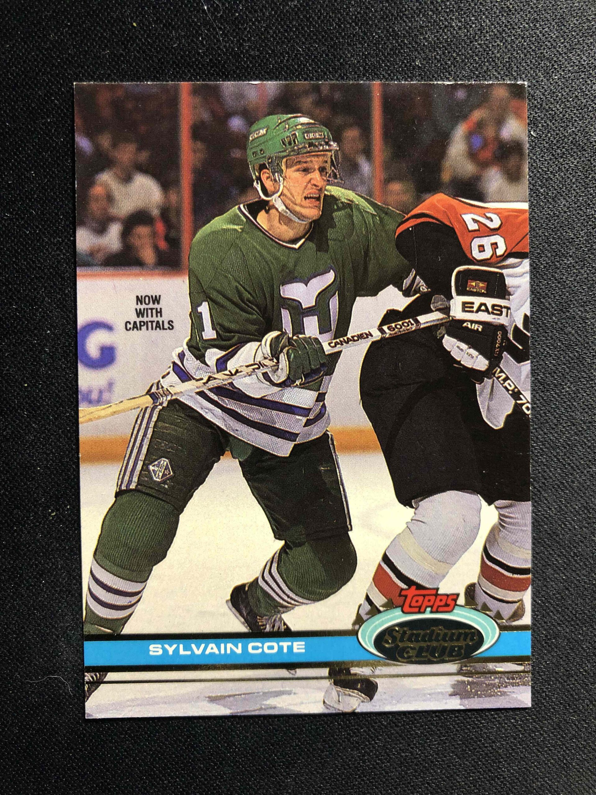 1991/1992 Topps Stadium Club Base 183 Sylvain Cote