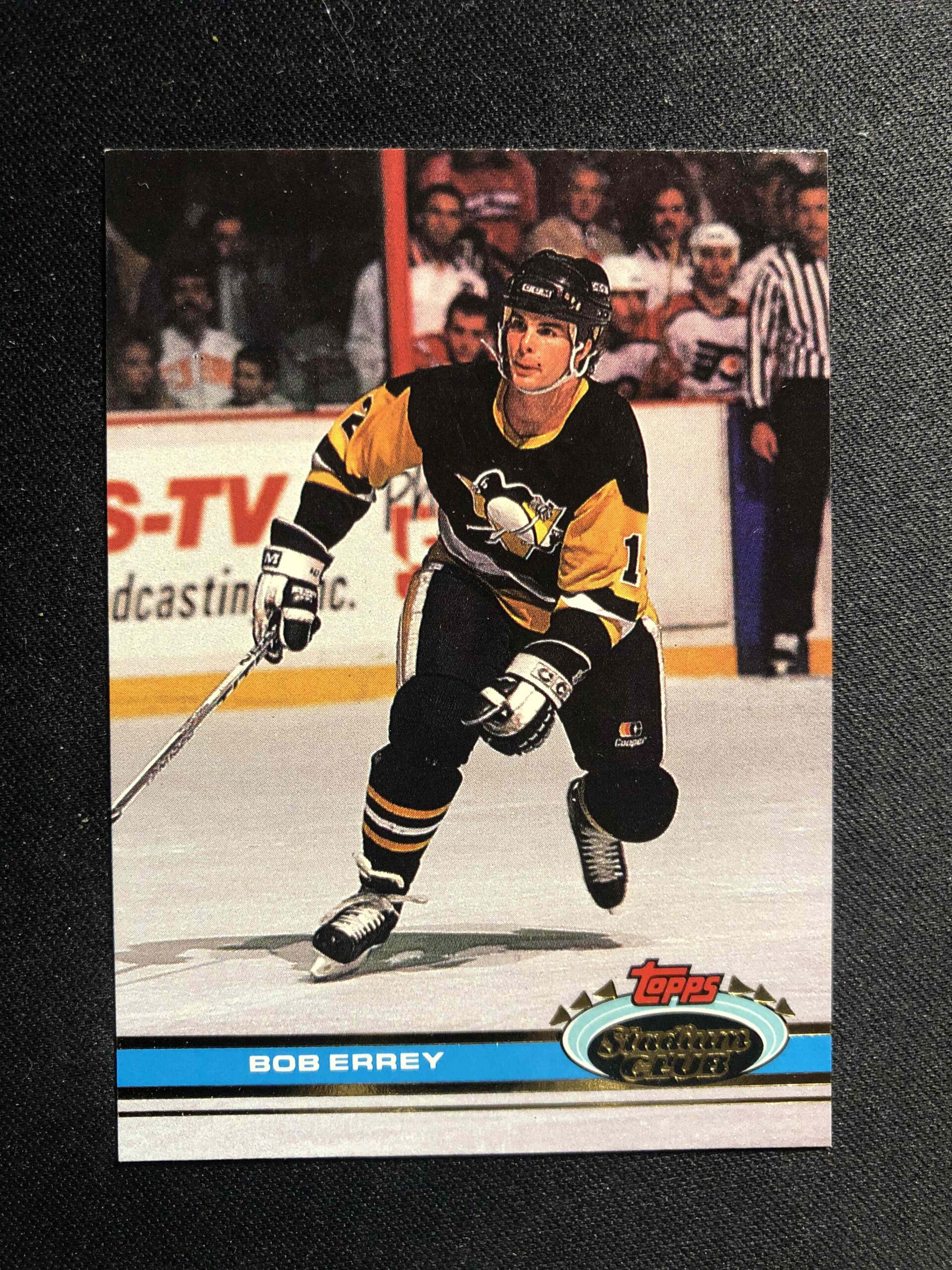 1991/1992 Topps Stadium Club Base 191 Bob Errey