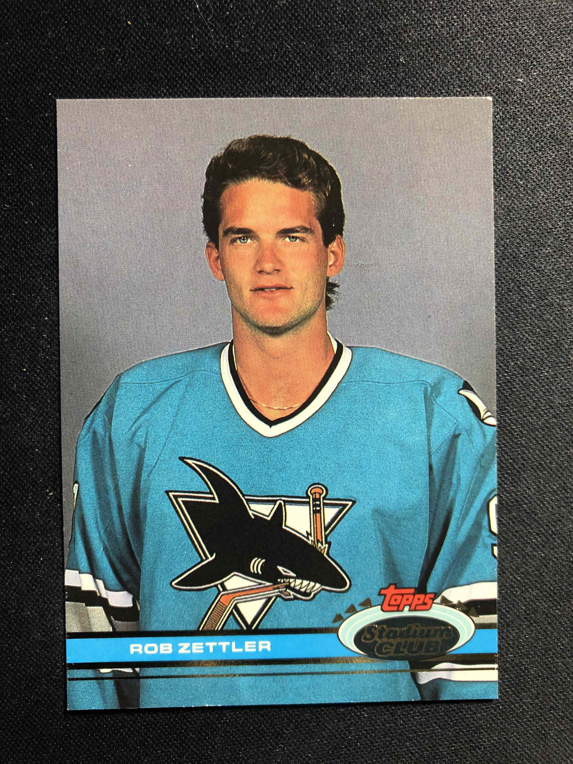 1991/1992 Topps Stadium Club Base 194 Rob Zettler