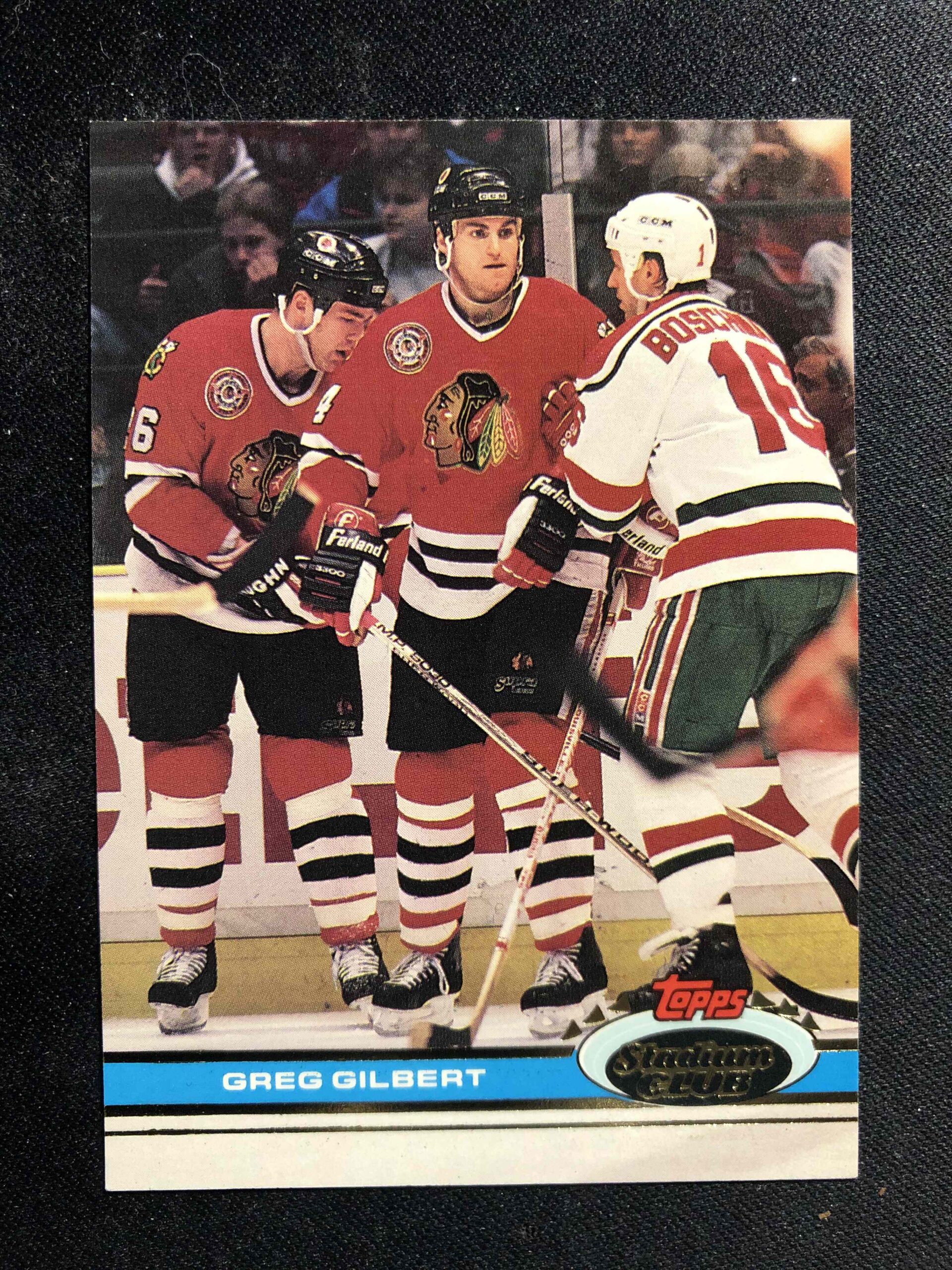 1991/1992 Topps Stadium Club Base 242 Greg Gilbert