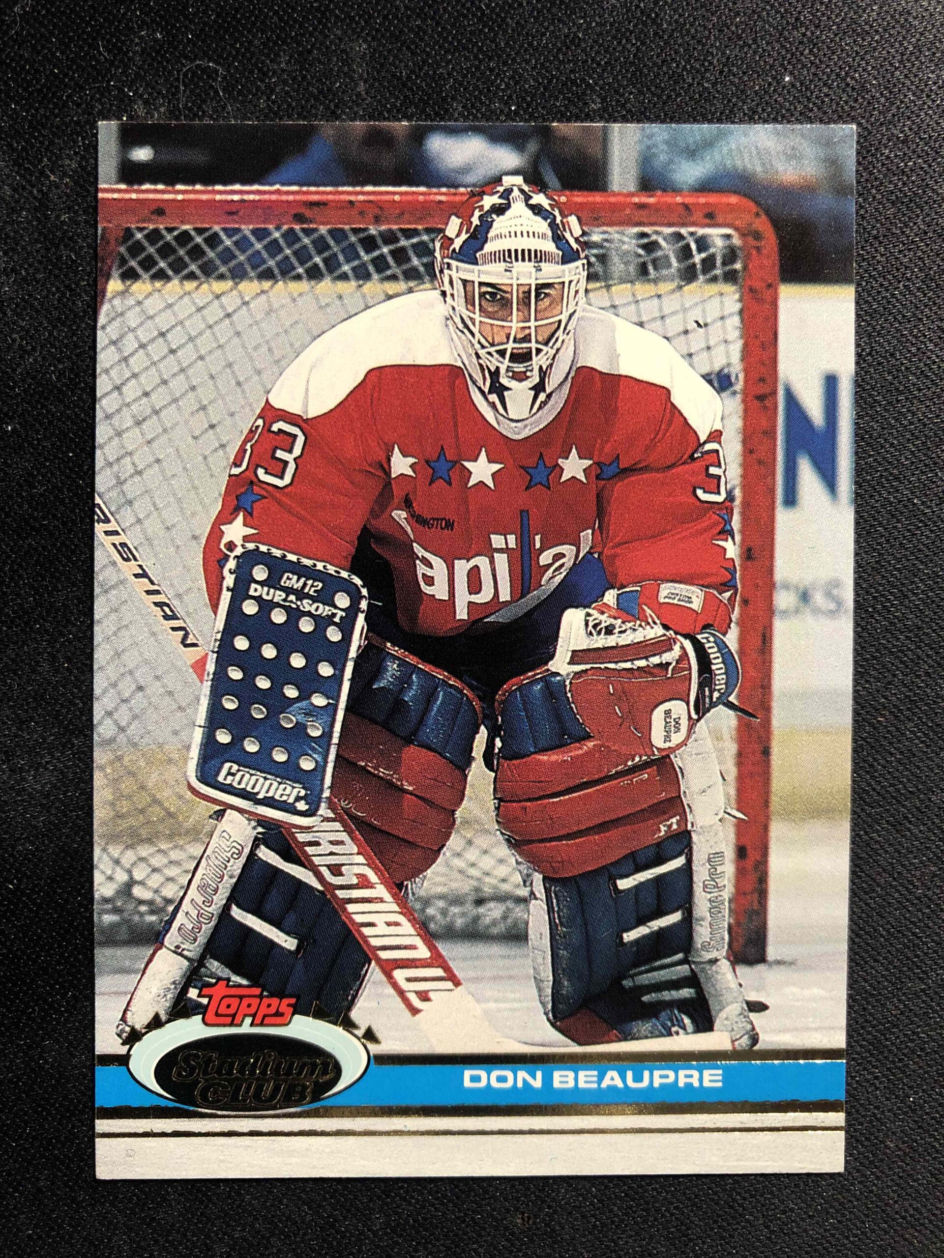 1991/1992 Topps Stadium Club Base 246 Don Beaupre