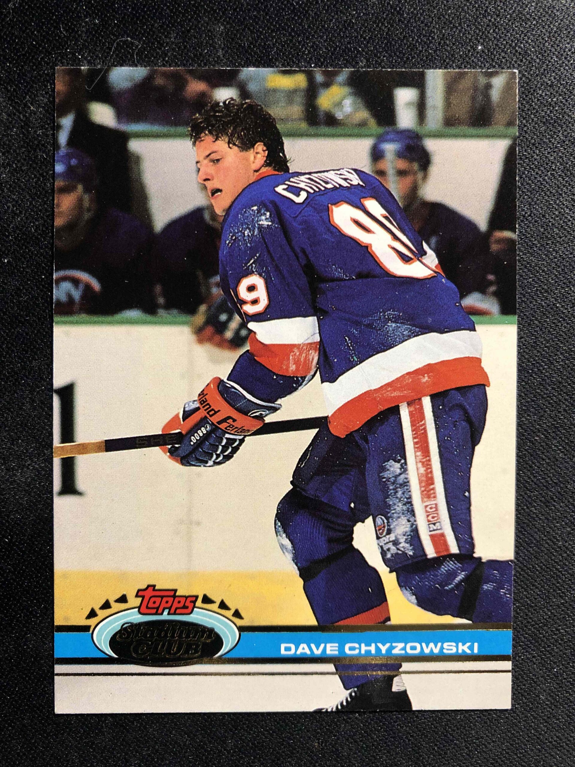 1991/1992 Topps Stadium Club Base 250 Dave Chyzowski