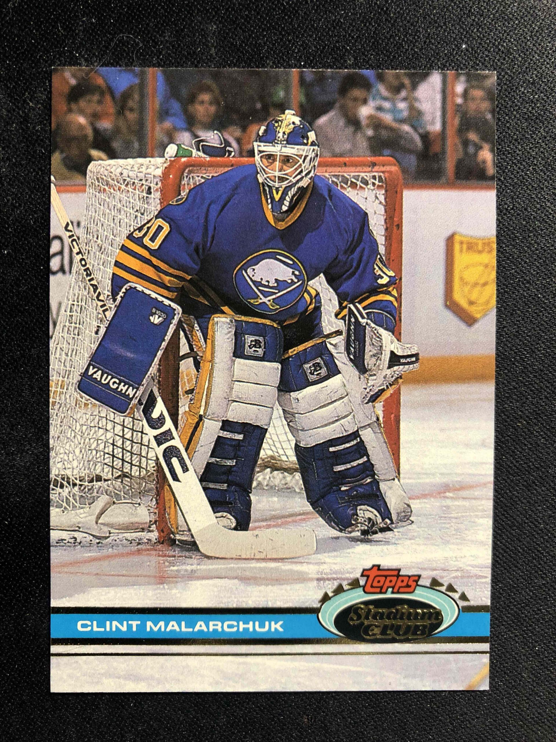 1991/1992 Topps Stadium Club Base 251 Clint Malarchuk