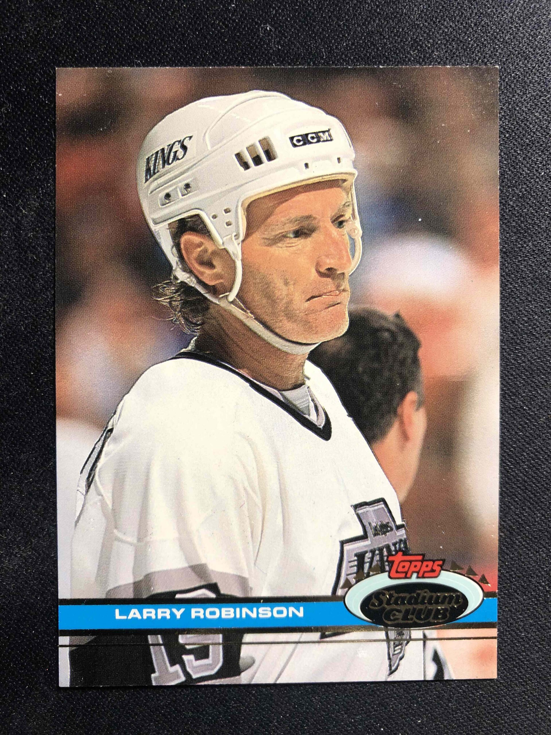 1991/1992 Topps Stadium Club Base 252 Larry Robinson