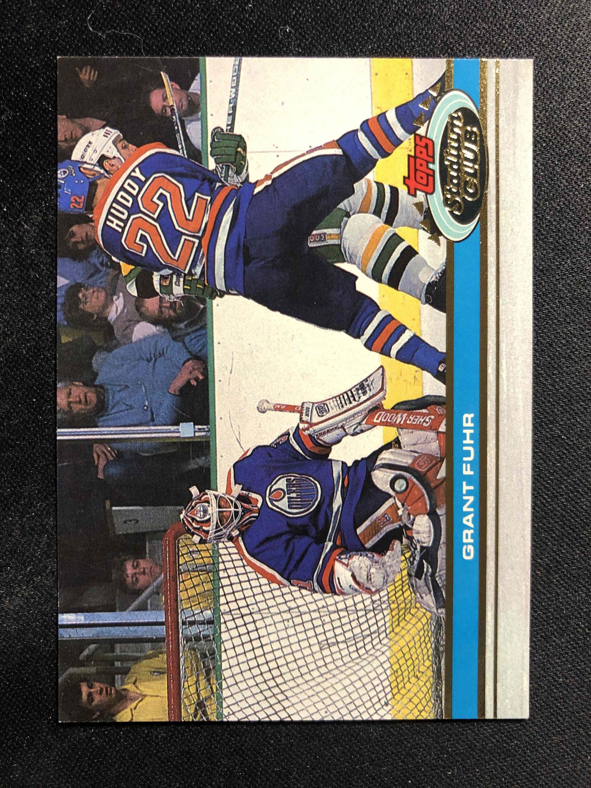 1991/1992 Topps Stadium Club Base 258 Grant Fuhr