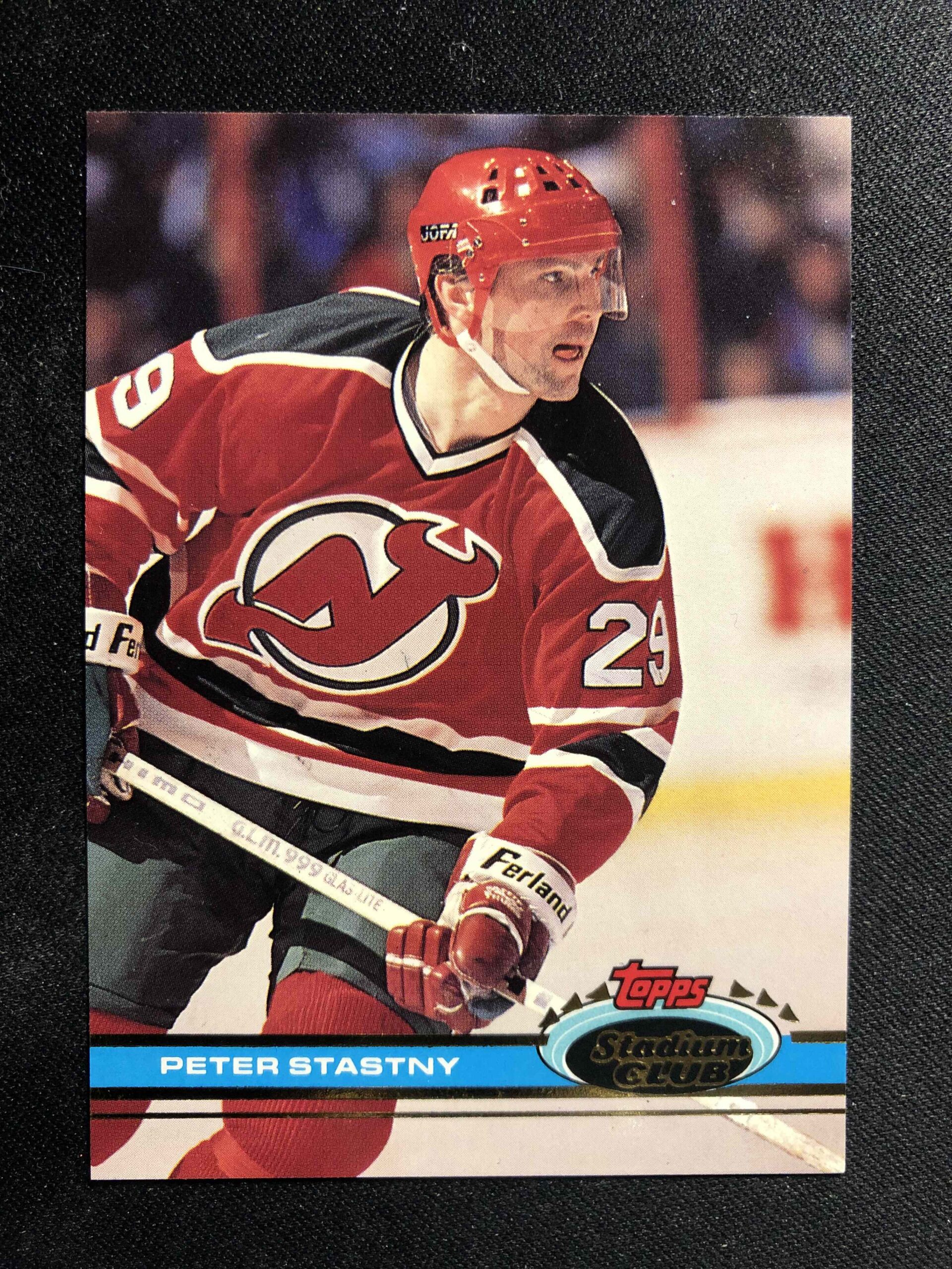 1991/1992 Topps Stadium Club Base 263 Peter Stastny