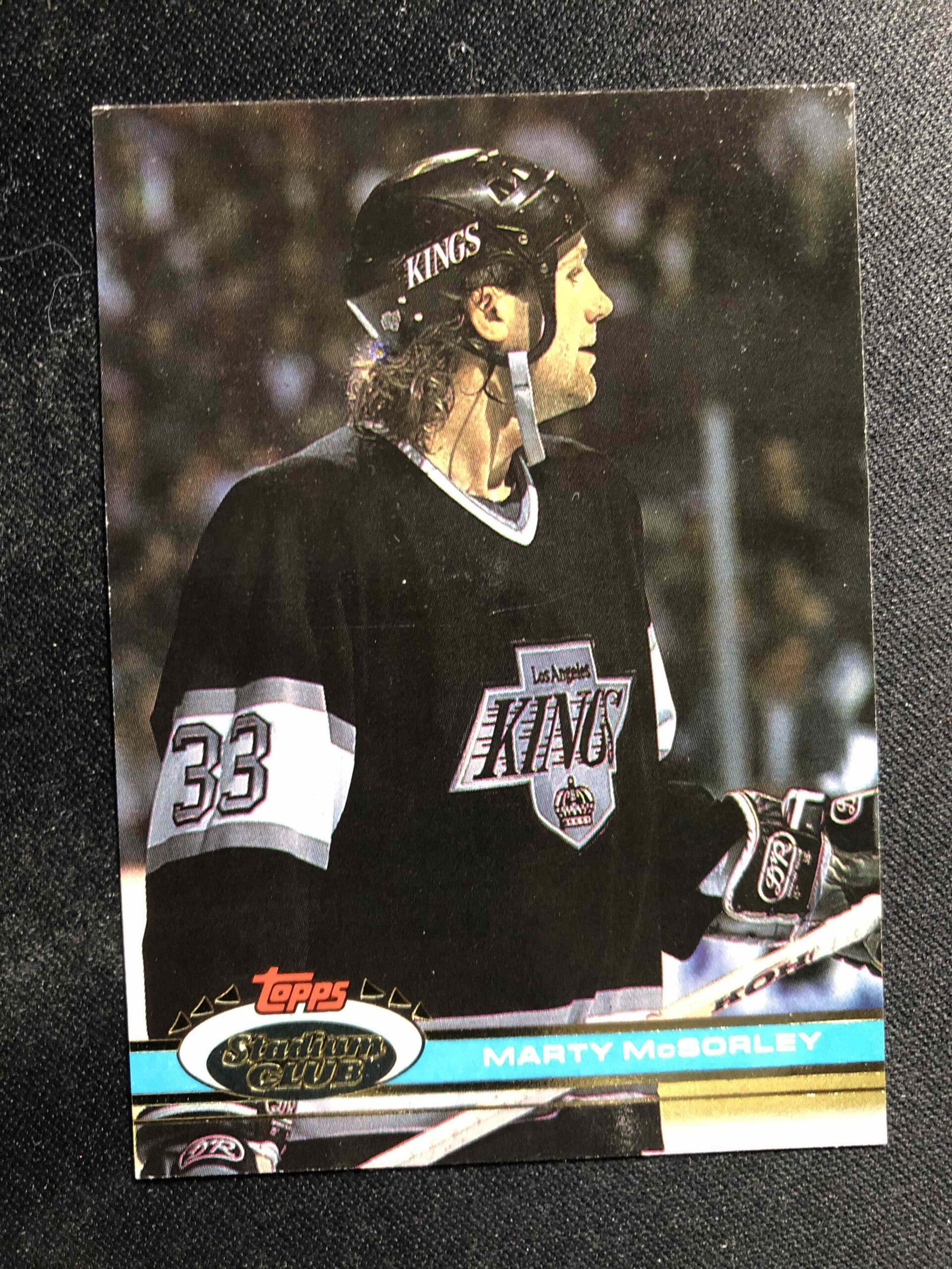 1991/1992 Topps Stadium Club Base 267 Marty McSorley