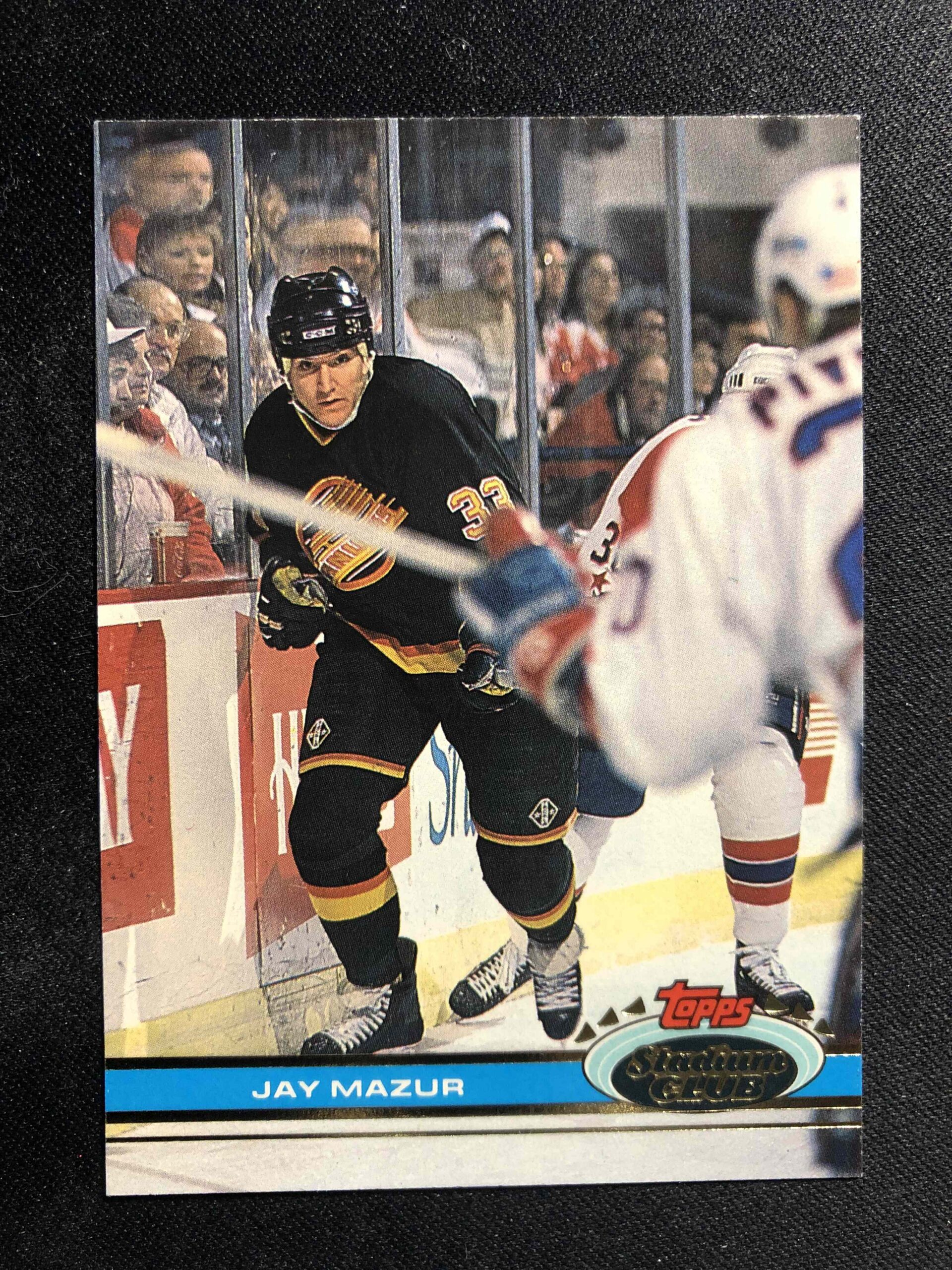 1991/1992 Topps Stadium Club Base 272 Jay Mazur