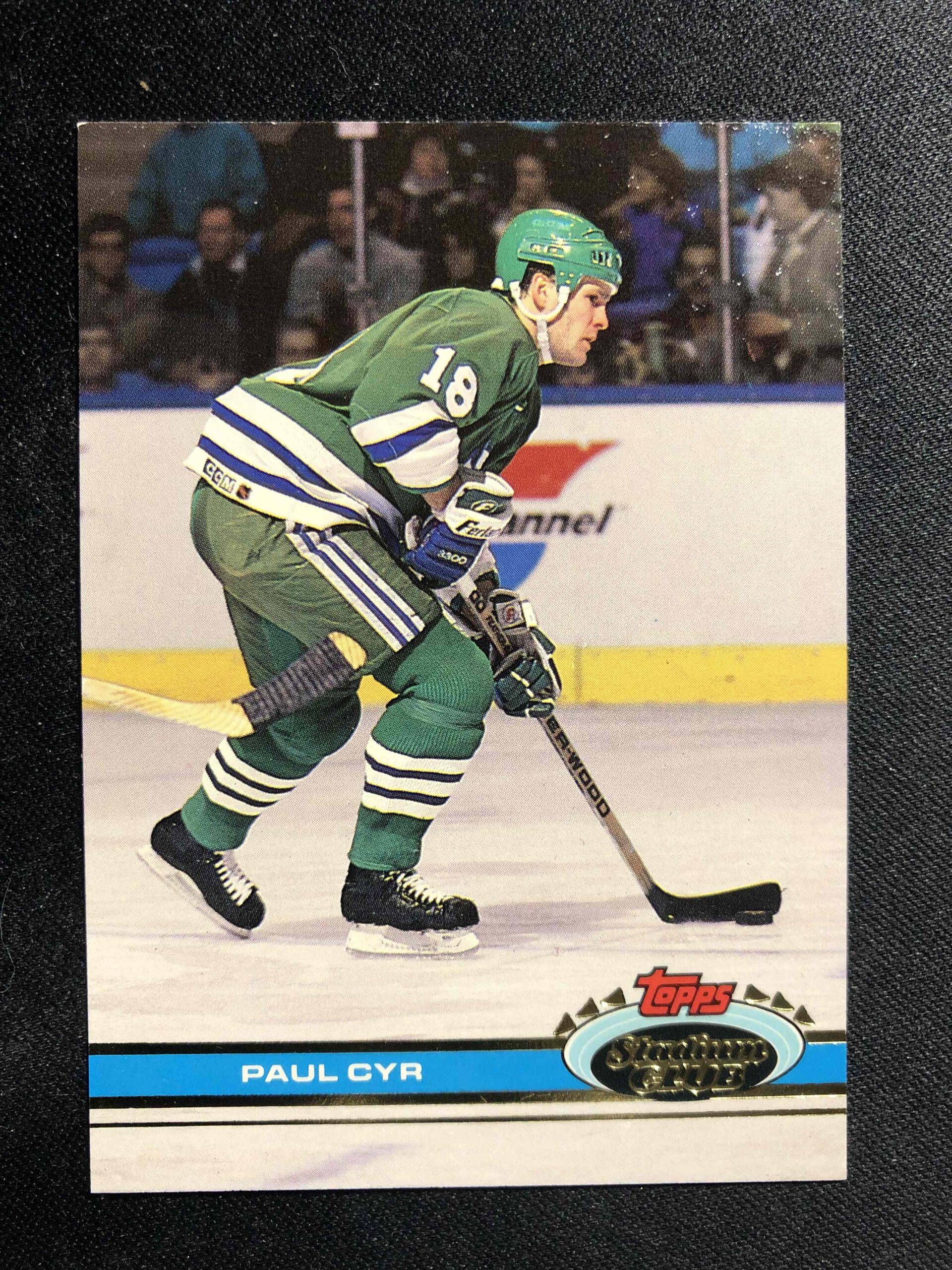 1991/1992 Topps Stadium Club Base 279 Paul Cyr