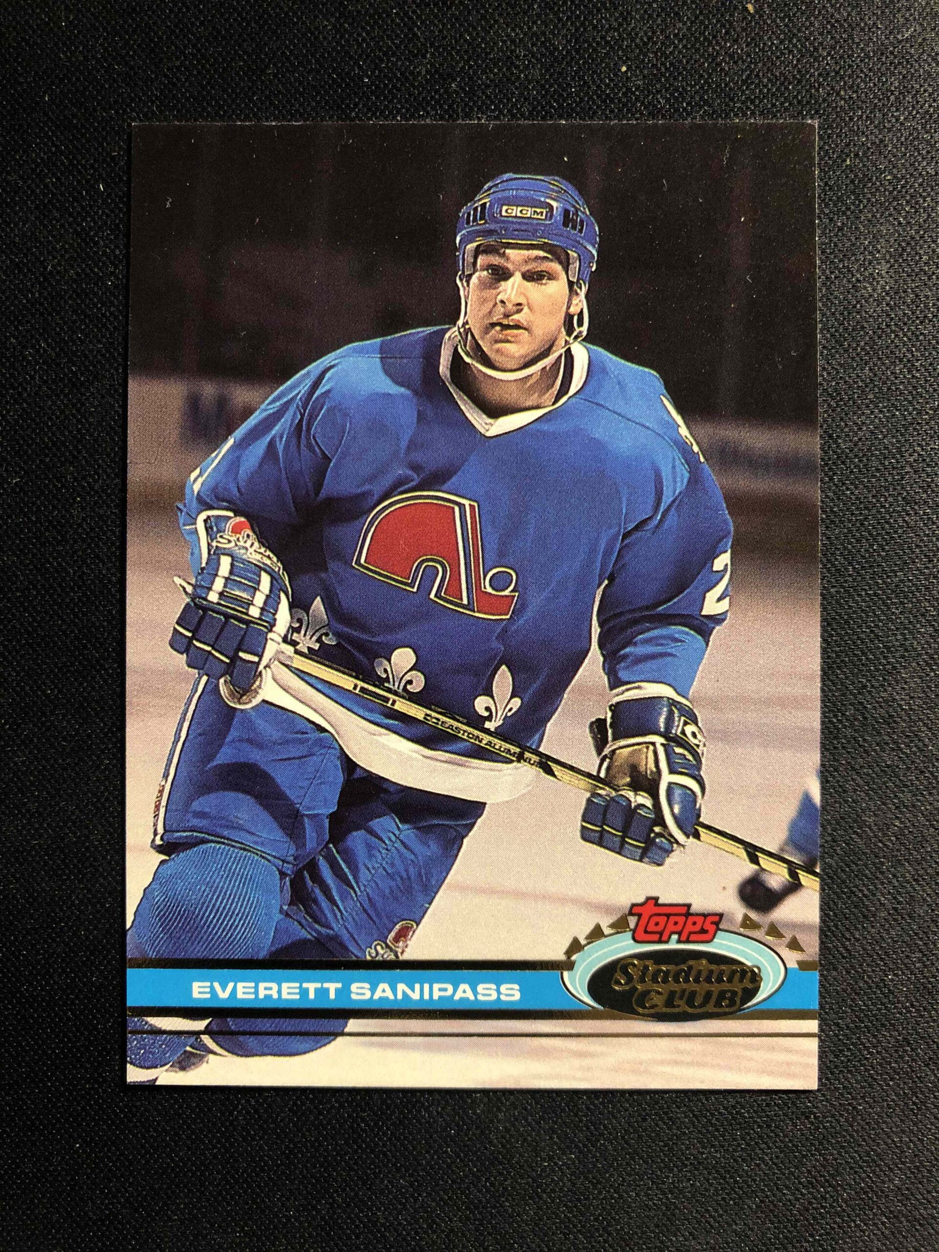 1991/1992 Topps Stadium Club Base 284 Everett Sanipass