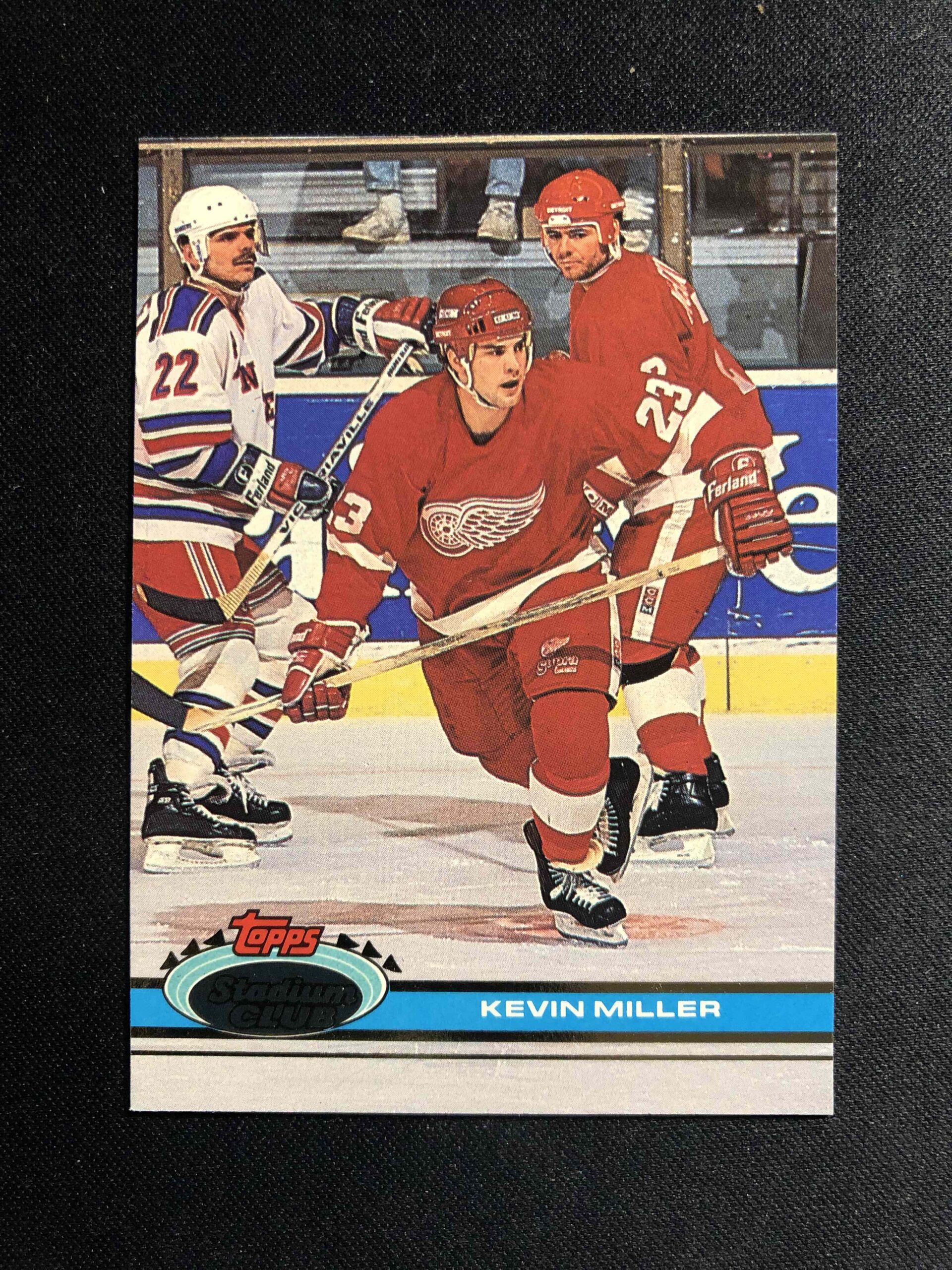 1991/1992 Topps Stadium Club Base 286 Kevin Miller