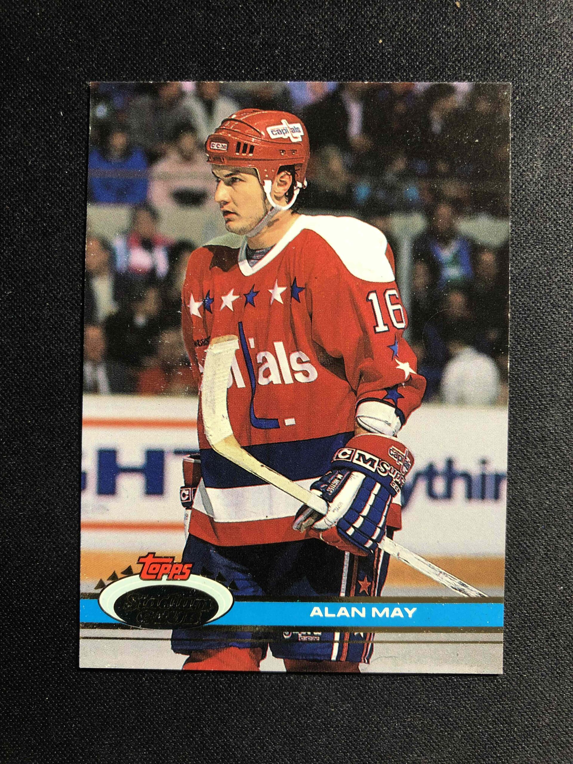 1991/1992 Topps Stadium Club Base 288 Alan May