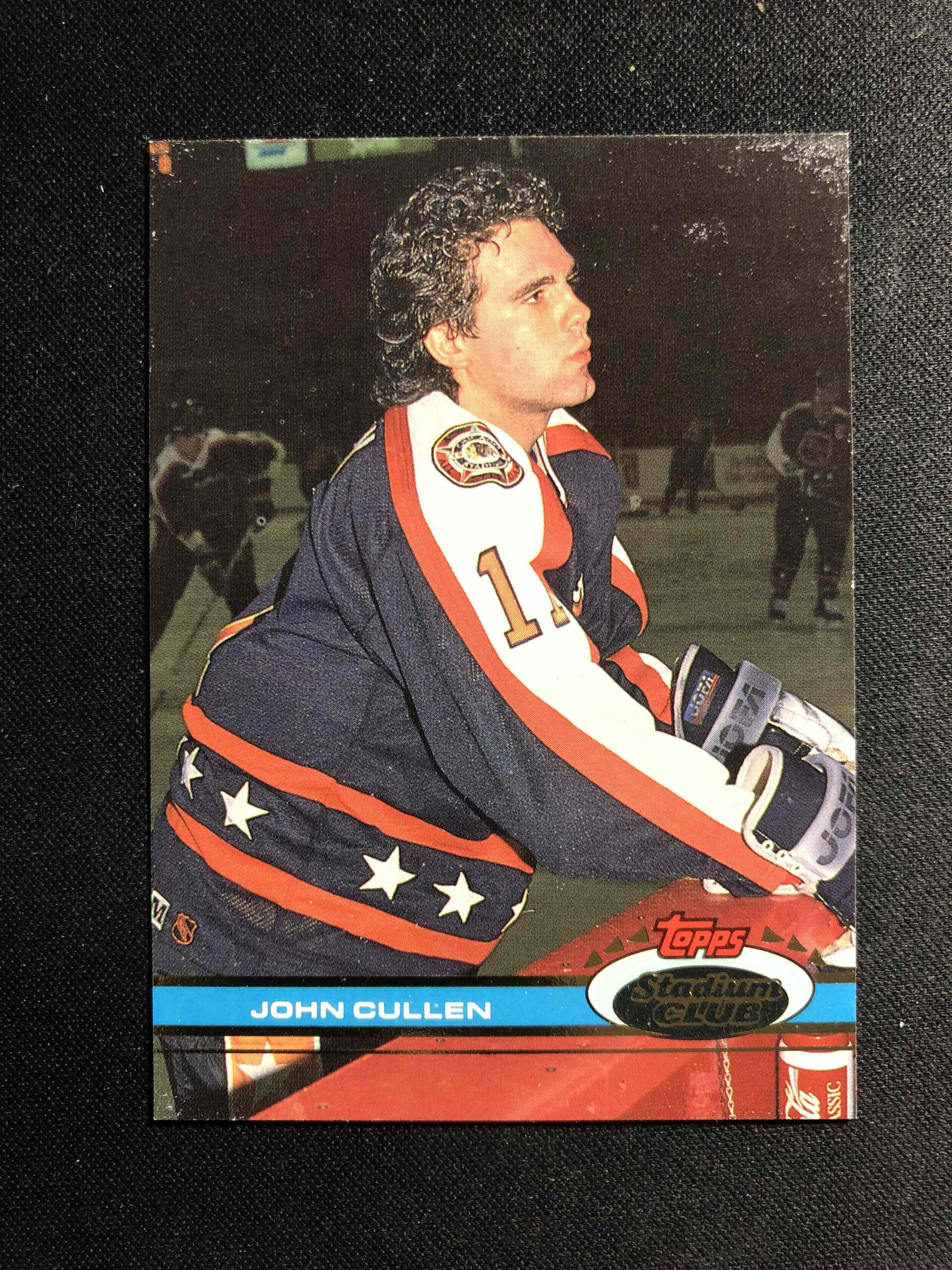 1991/1992 Topps Stadium Club Base 289 John Cullen