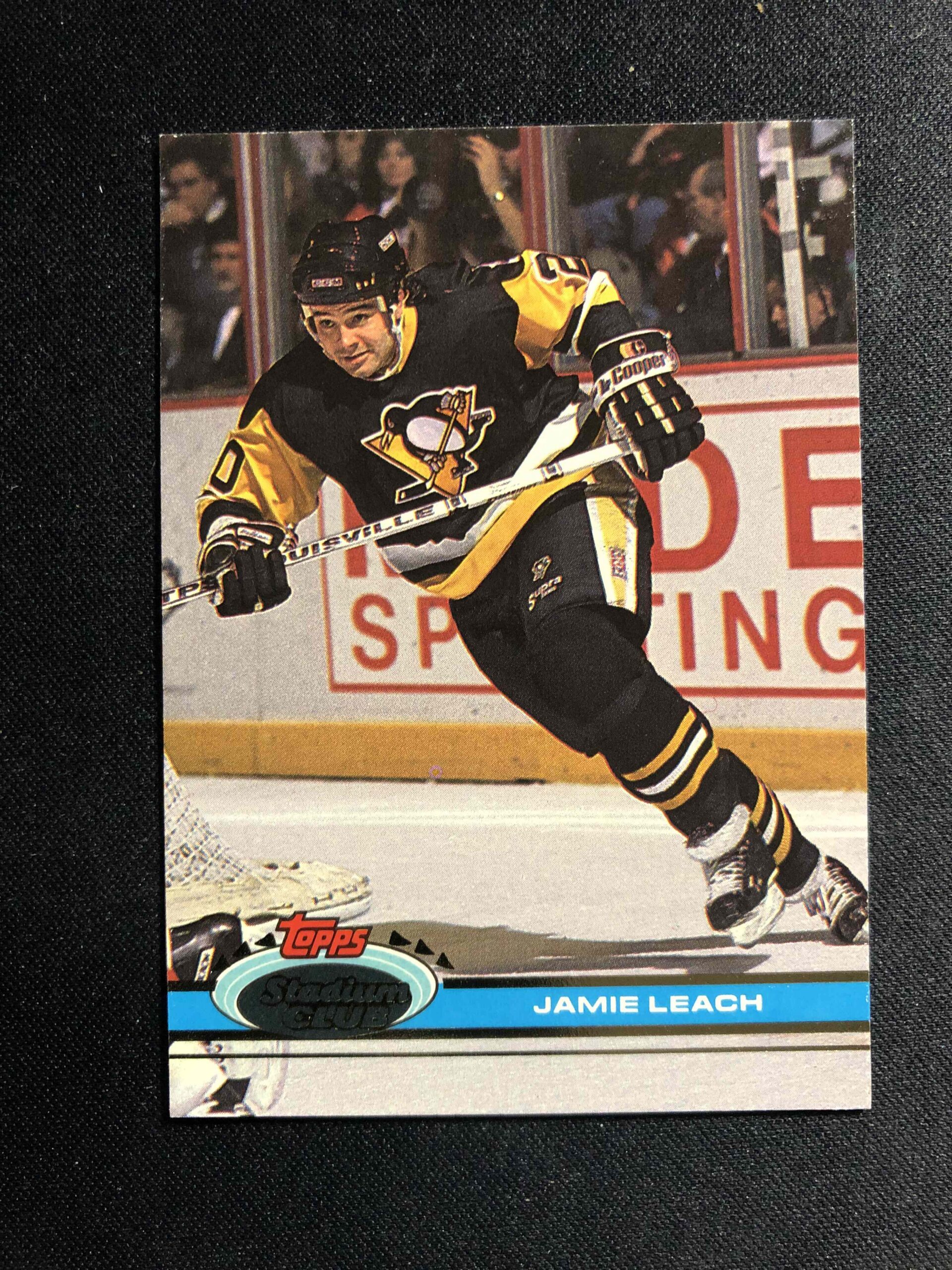 1991/1992 Topps Stadium Club Base 296 Jamie Leach